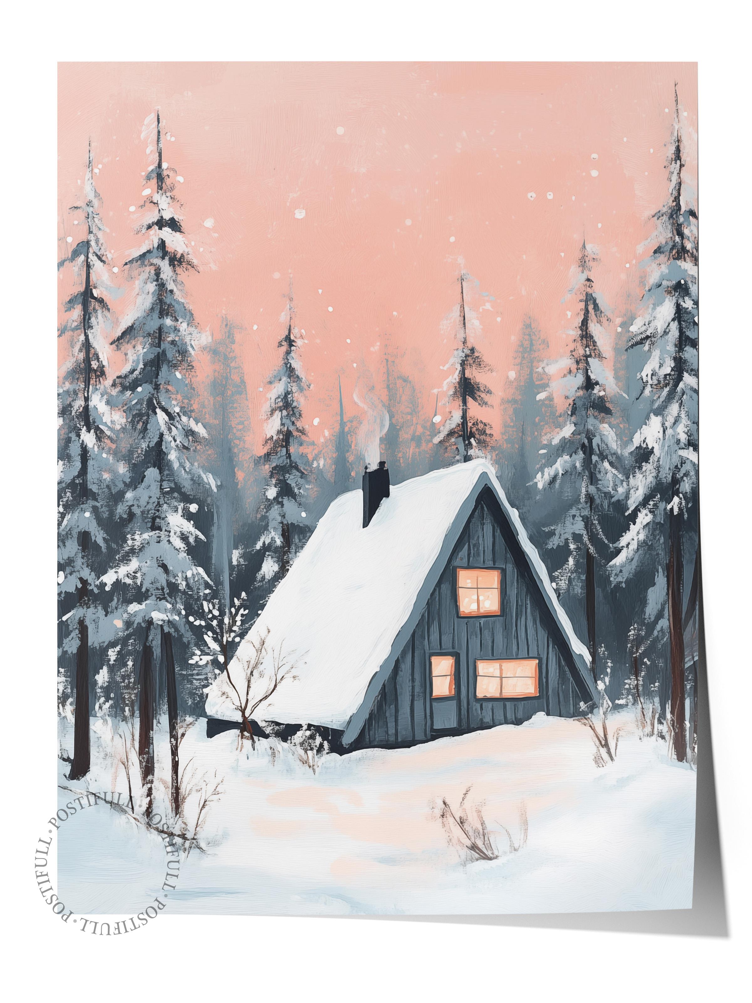 Çerçevesiz Poster, Duvar Posteri, HD Kalite Comfort Serisi, Yılbaşı Poster, NO:108738