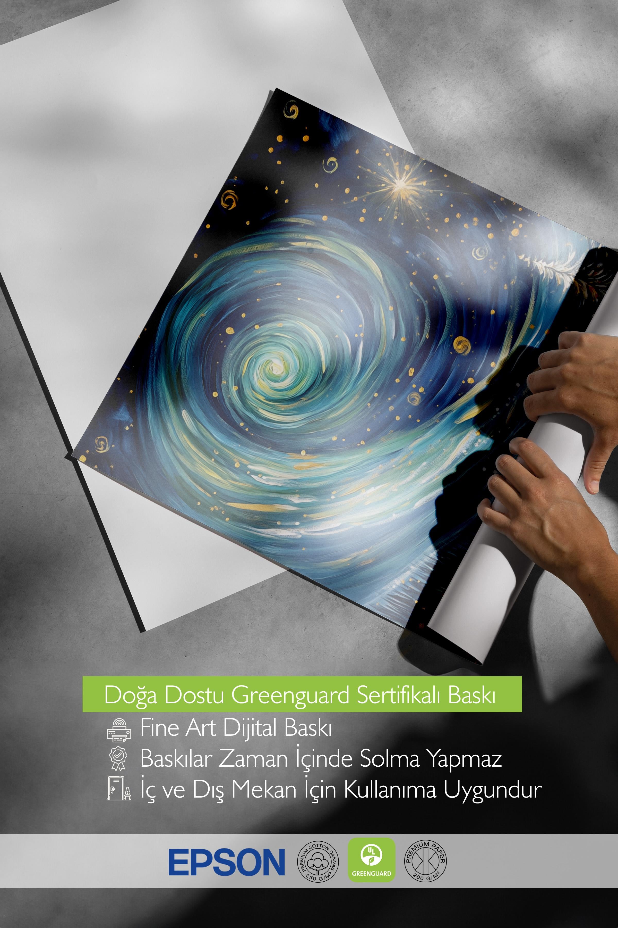 Çerçevesiz Poster, Duvar Posteri, HD Kalite Comfort Serisi, Yılbaşı Poster, NO:108740