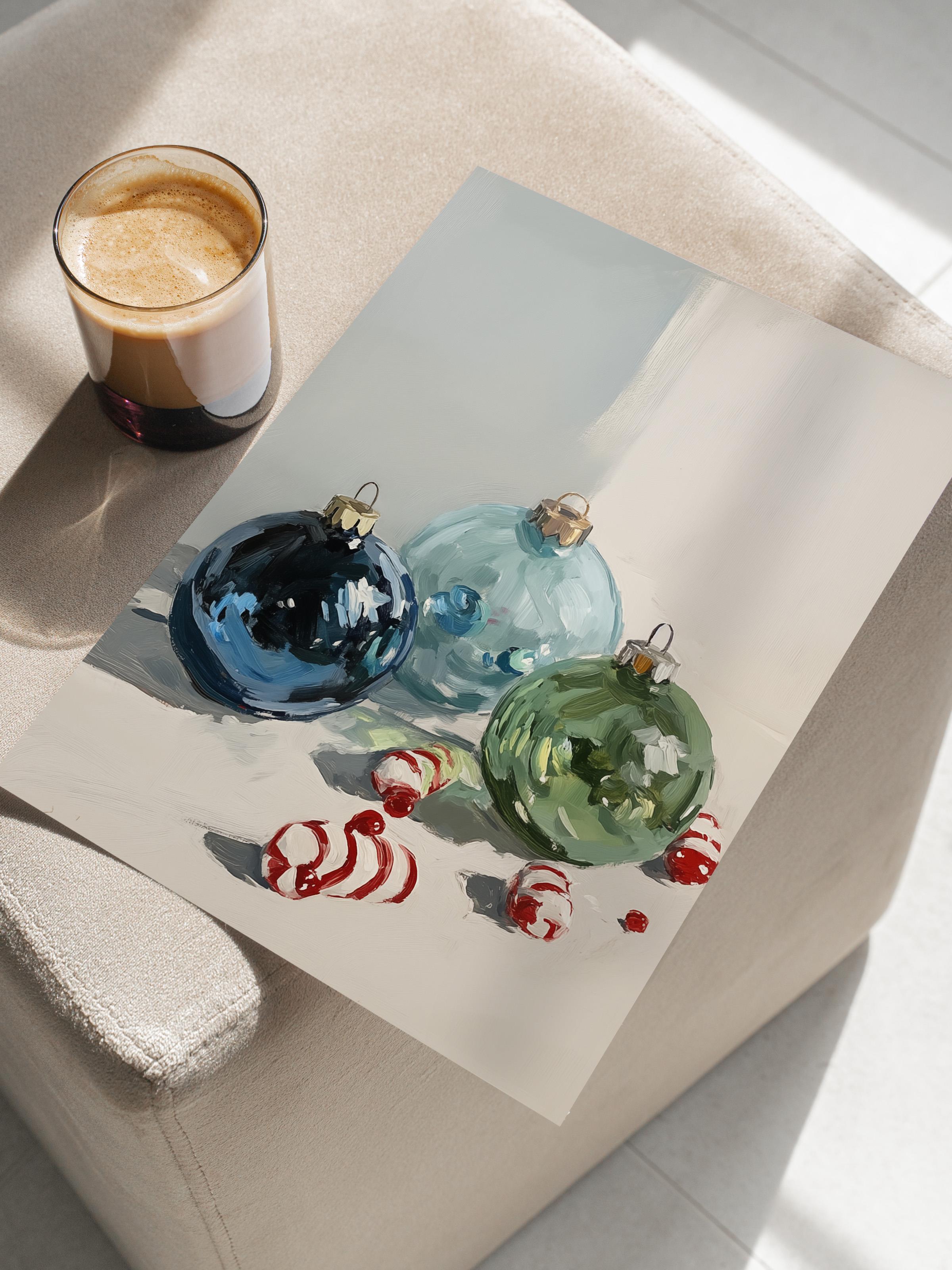 Çerçevesiz Poster, Duvar Posteri, HD Kalite Comfort Serisi, Yılbaşı Poster, NO:108741