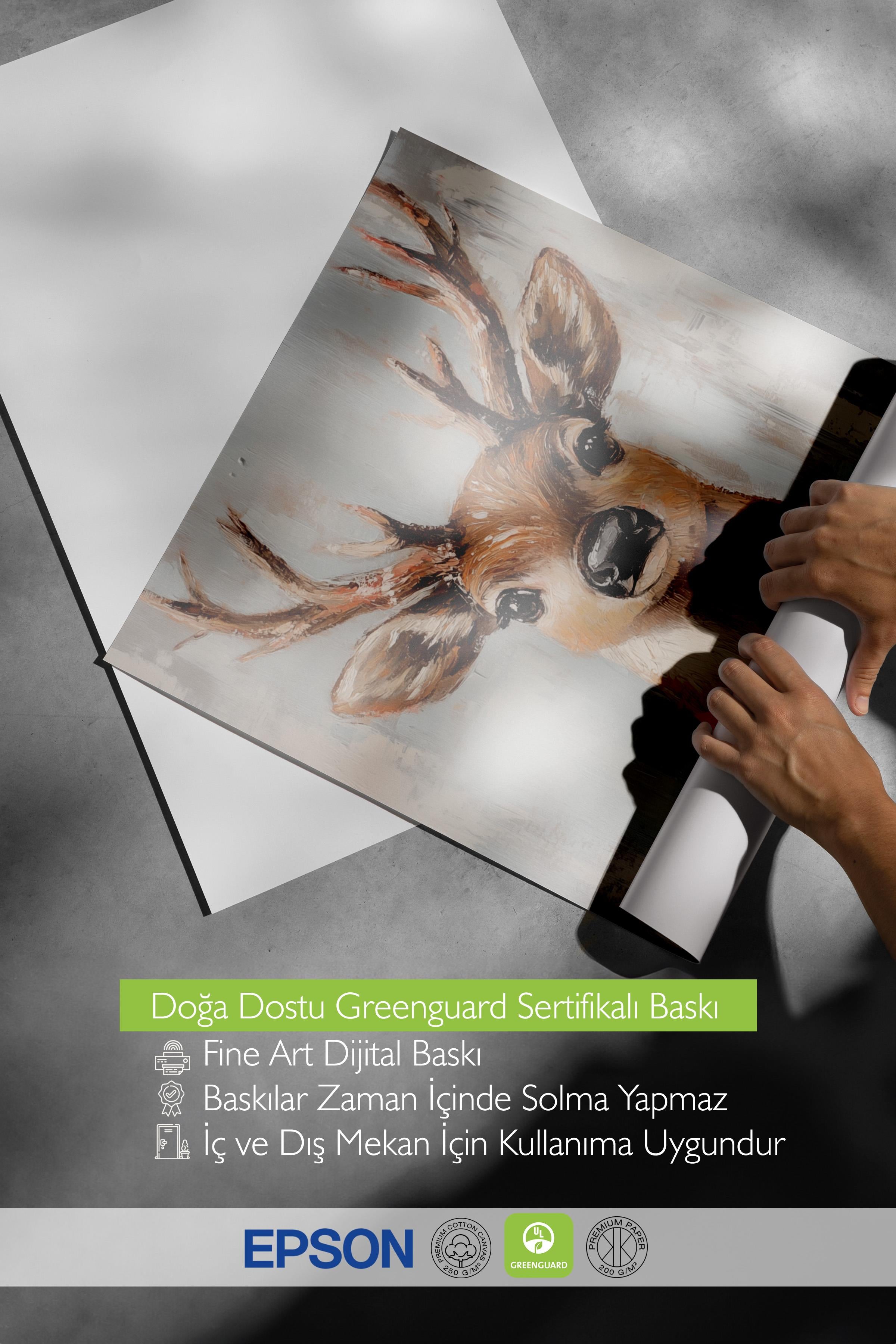 Çerçevesiz Poster, Duvar Posteri, HD Kalite Comfort Serisi, Yılbaşı Poster, NO:108742