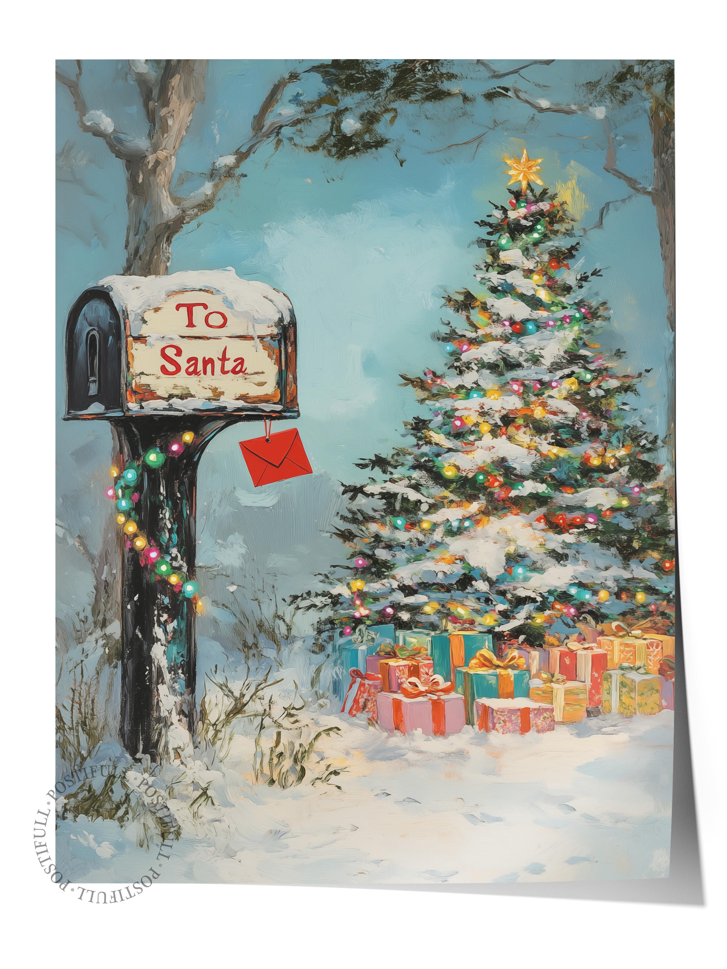 Çerçevesiz Poster, Duvar Posteri, HD Kalite Comfort Serisi, Yılbaşı Poster, NO:108746