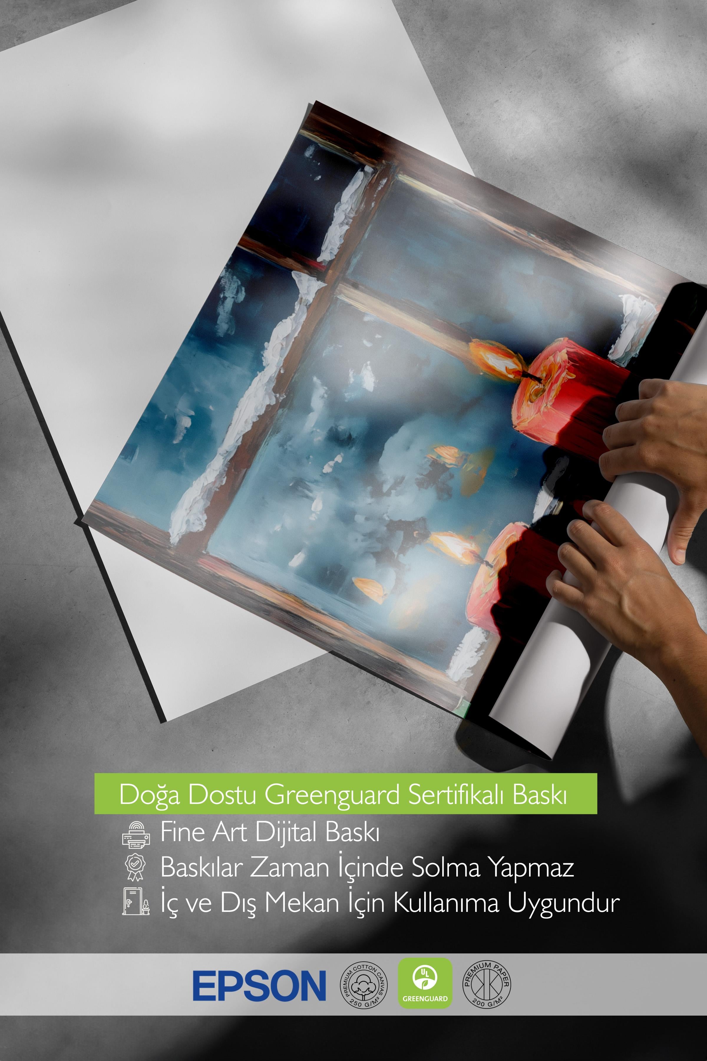 Çerçevesiz Poster, Duvar Posteri, HD Kalite Comfort Serisi, Yılbaşı Poster, NO:108750