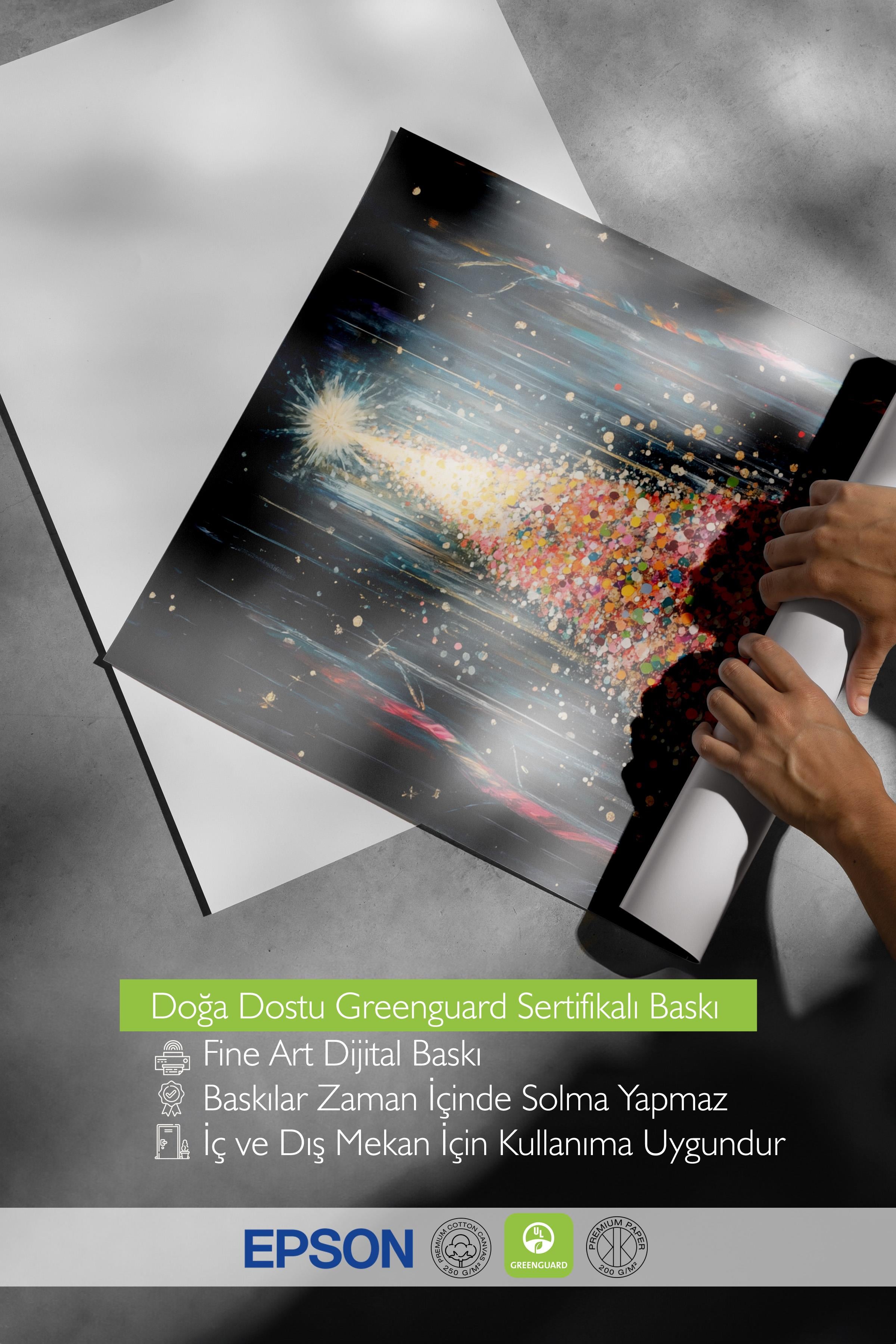 Çerçevesiz Poster, Duvar Posteri, HD Kalite Comfort Serisi, Yılbaşı Poster, NO:108751