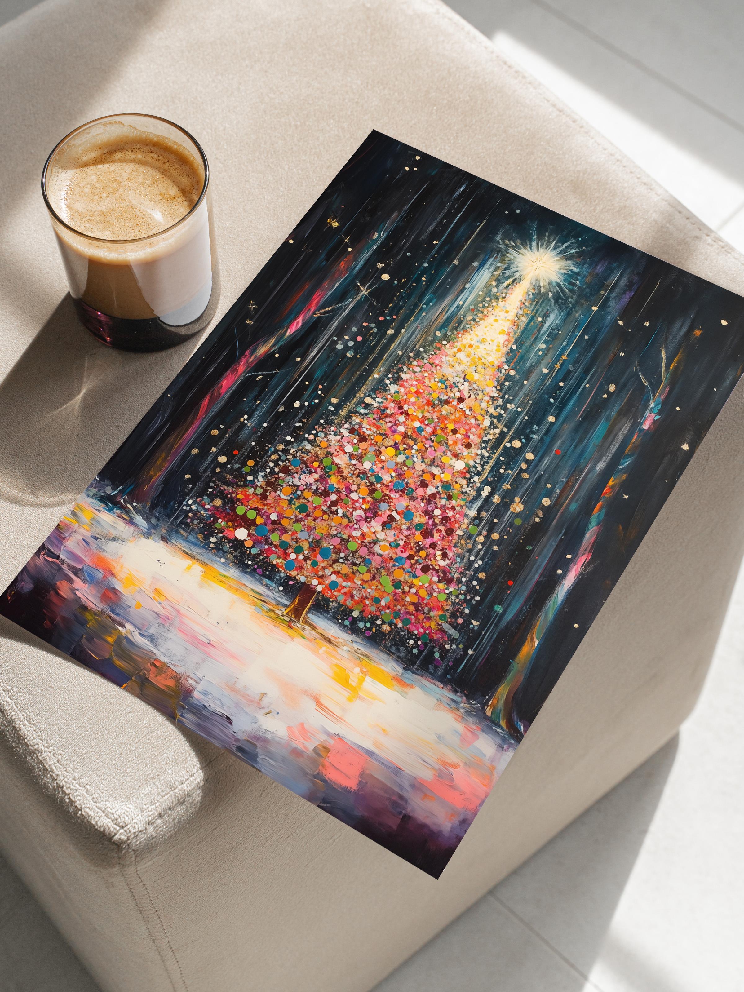 Çerçevesiz Poster, Duvar Posteri, HD Kalite Comfort Serisi, Yılbaşı Poster, NO:108751