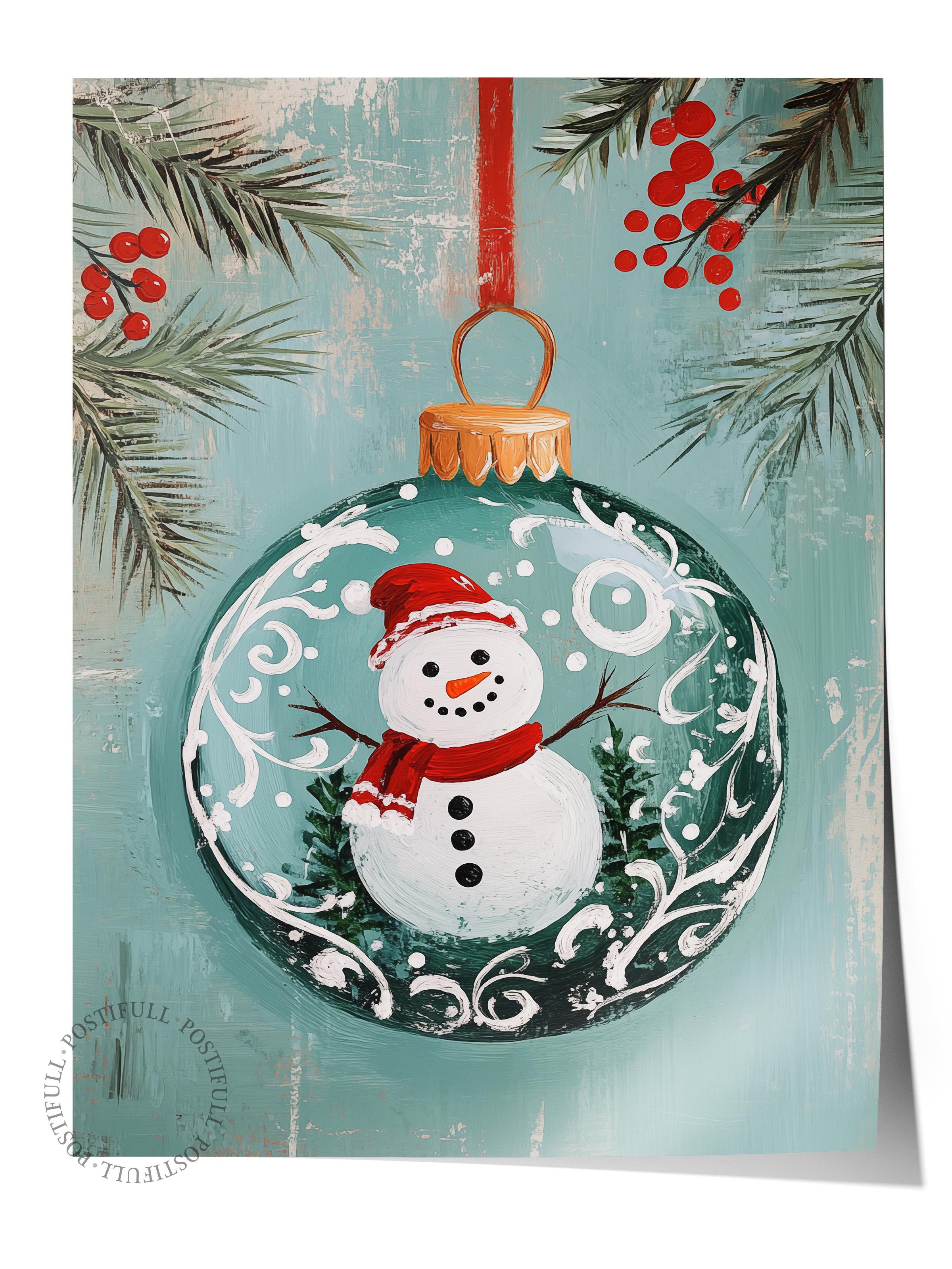 Çerçevesiz Poster, Duvar Posteri, HD Kalite Comfort Serisi, Yılbaşı Poster, NO:108757