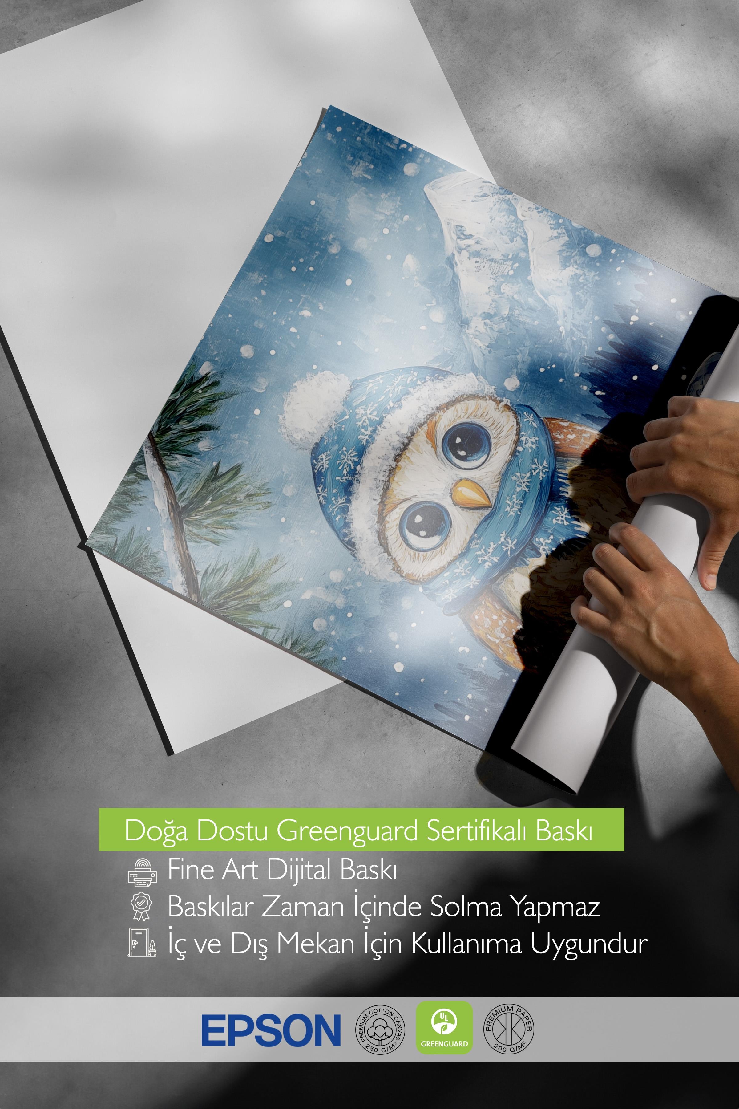 Çerçevesiz Poster, Duvar Posteri, HD Kalite Comfort Serisi, Yılbaşı Poster, NO:108758