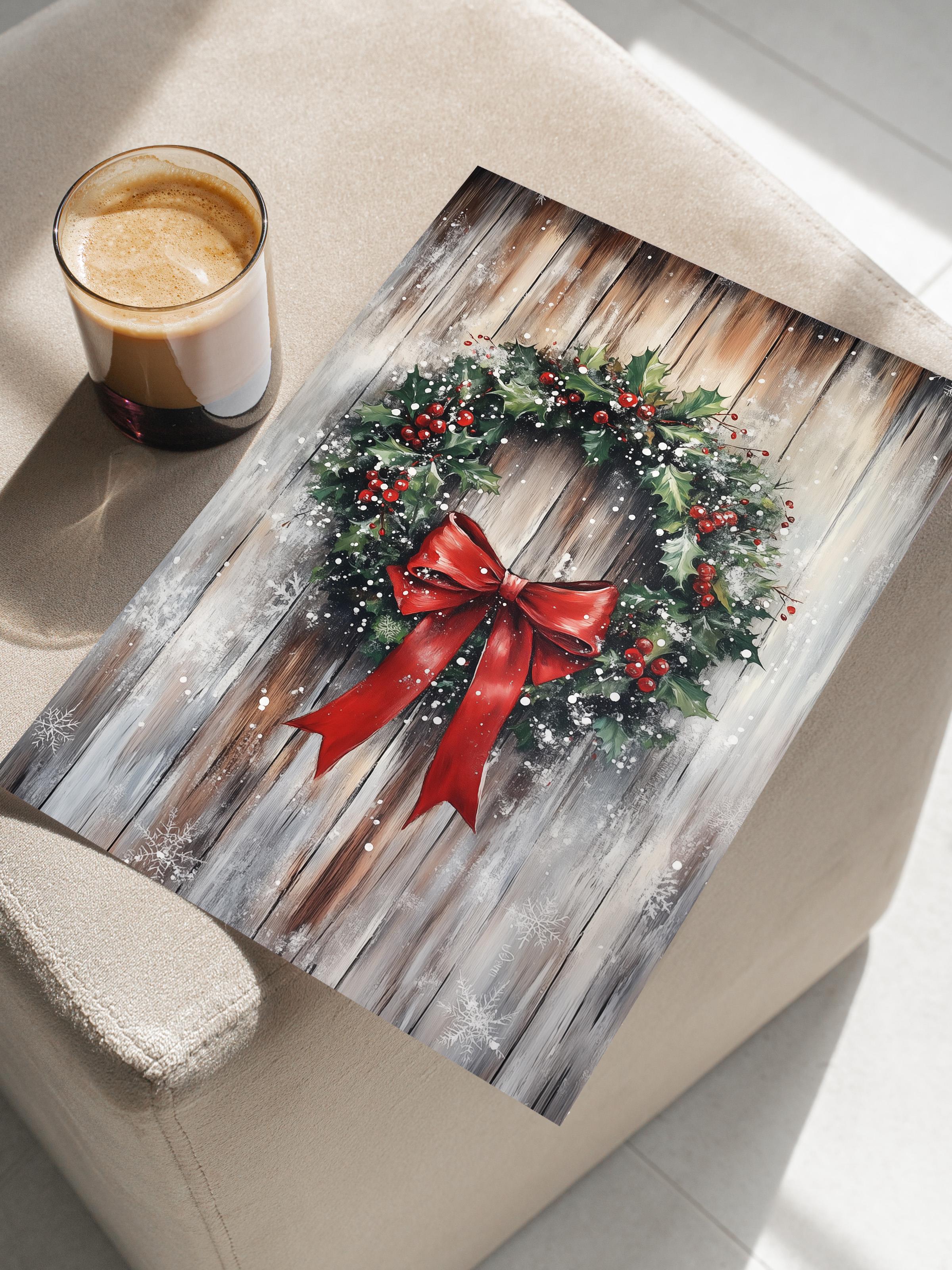 Çerçevesiz Poster, Duvar Posteri, HD Kalite Comfort Serisi, Yılbaşı Poster, NO:108761