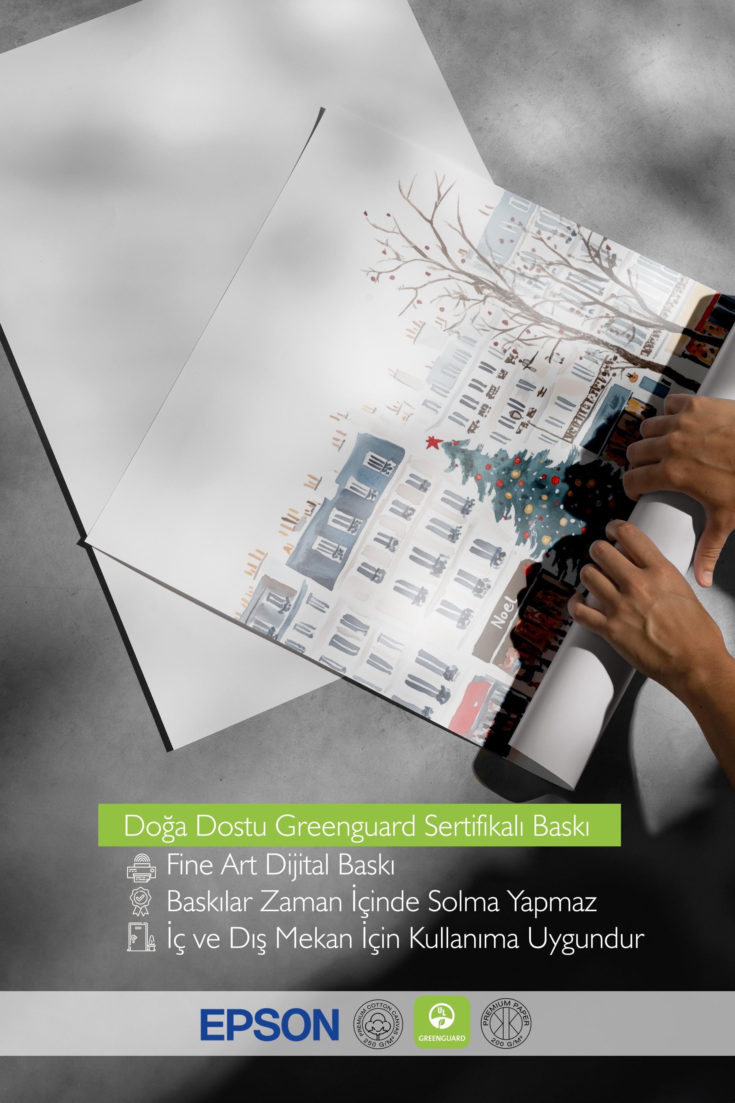 Çerçevesiz Poster, Duvar Posteri, HD Kalite Comfort Serisi, Yılbaşı Poster, NO:108762