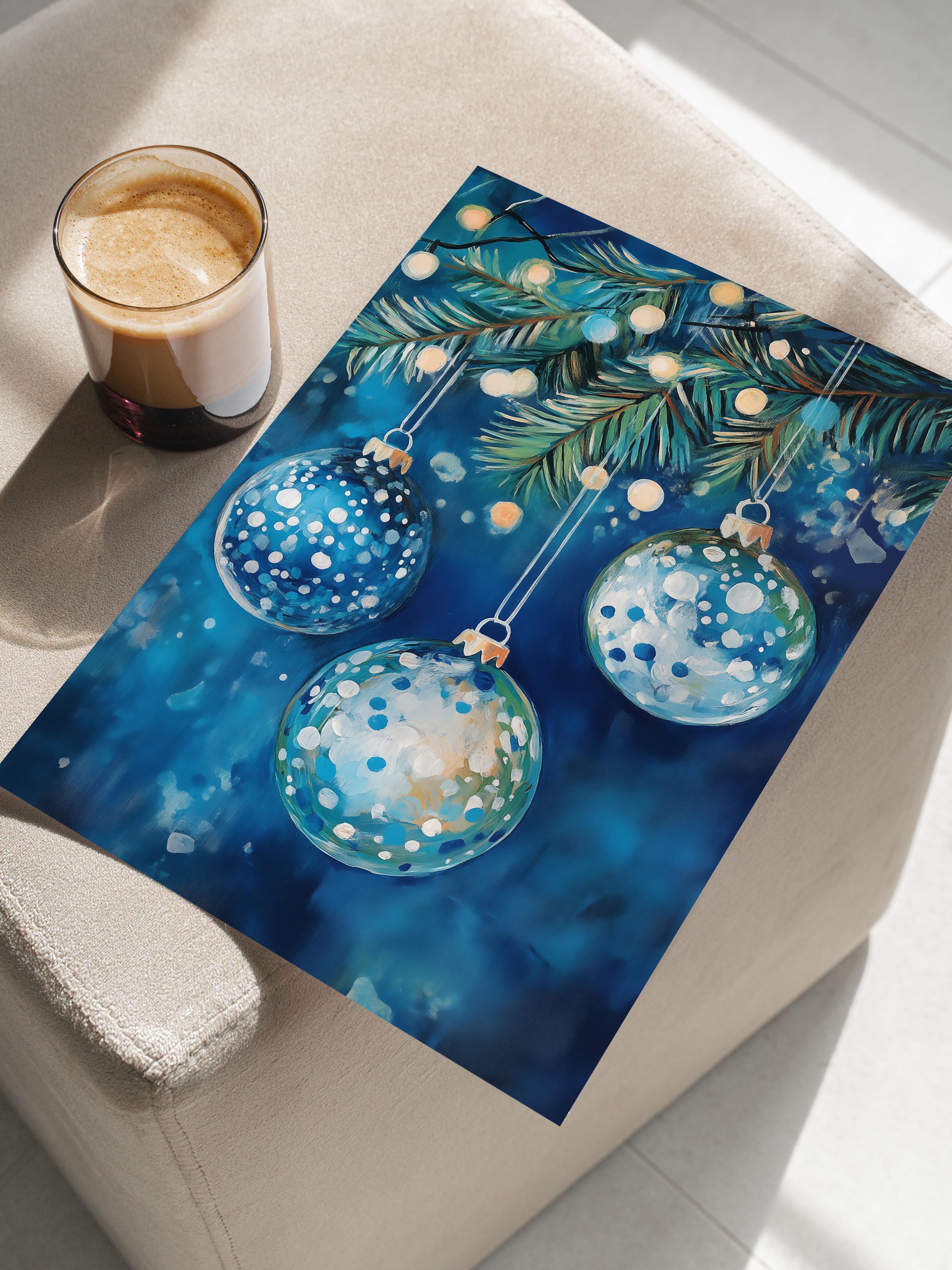 Çerçevesiz Poster, Duvar Posteri, HD Kalite Comfort Serisi, Yılbaşı Poster, NO:108768