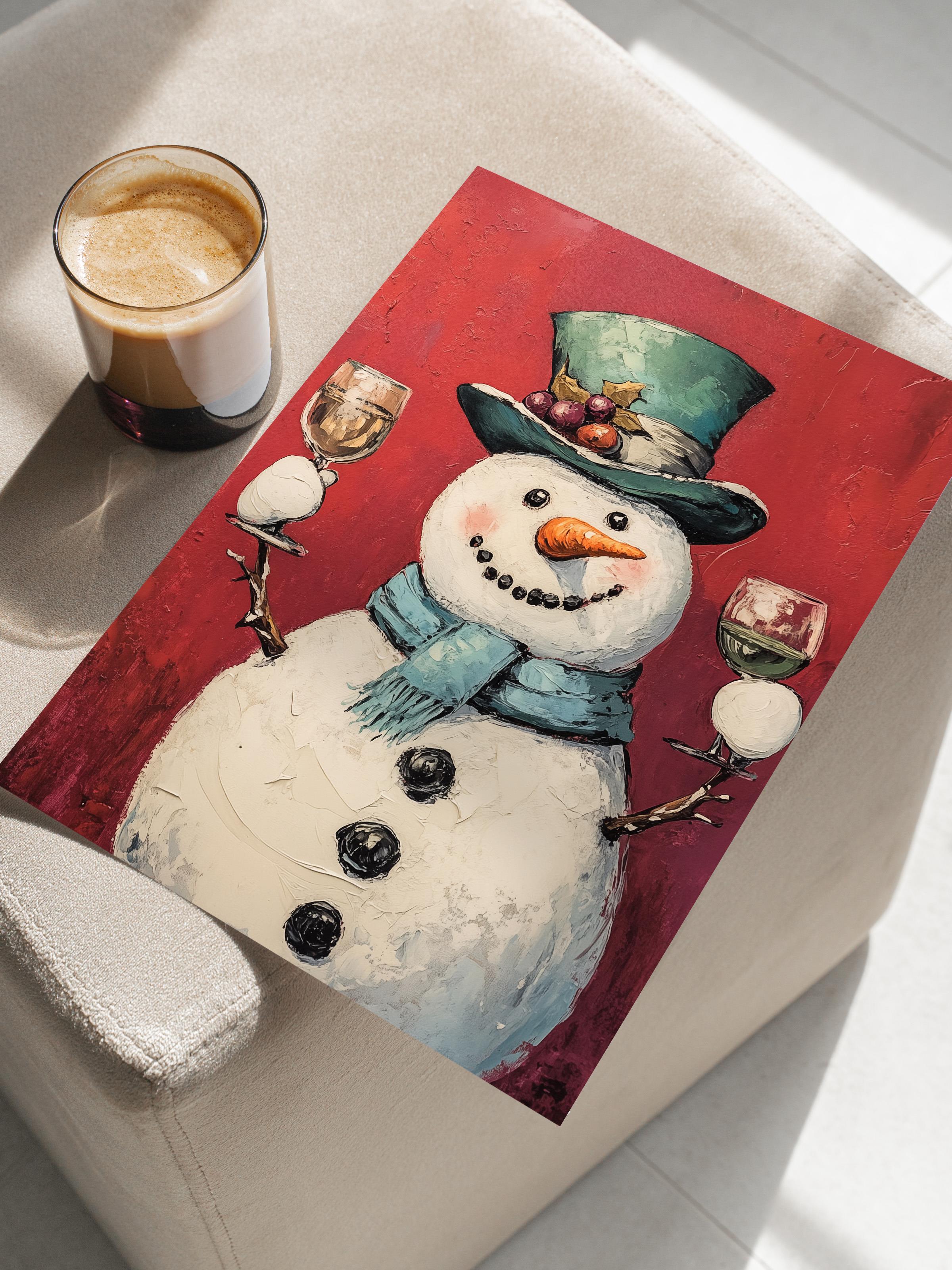 Çerçevesiz Poster, Duvar Posteri, HD Kalite Comfort Serisi, Yılbaşı Poster, NO:108774