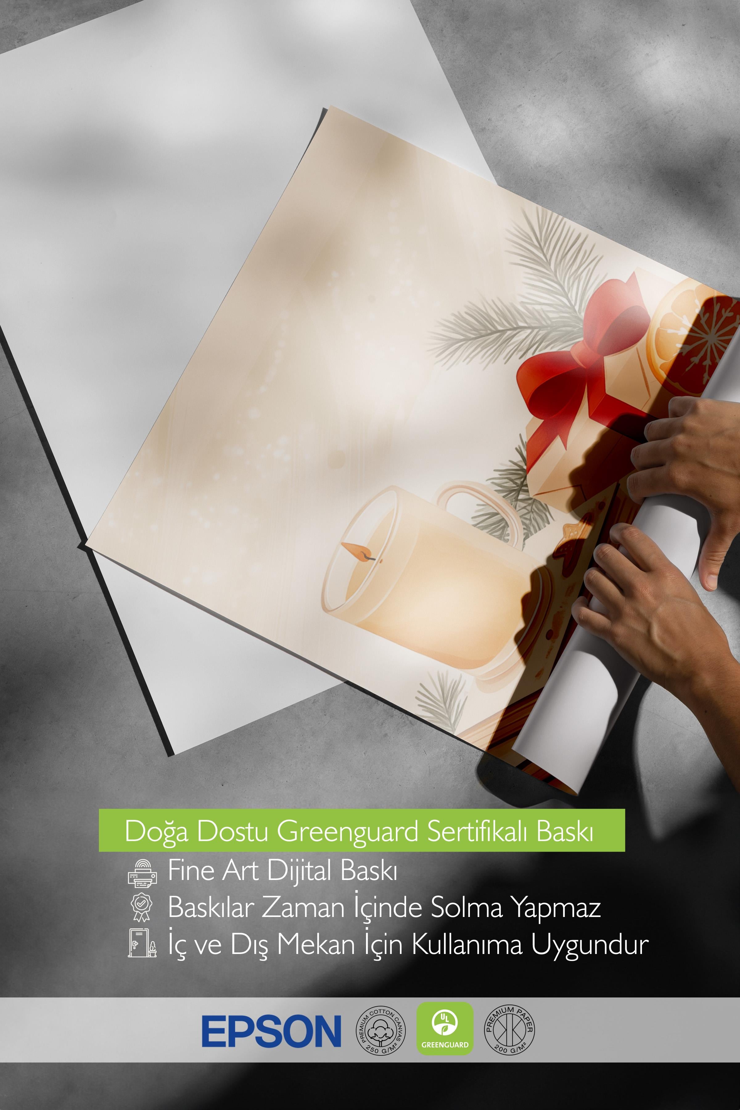 Çerçevesiz Poster, Duvar Posteri, HD Kalite Comfort Serisi, Yılbaşı Poster, NO:108779