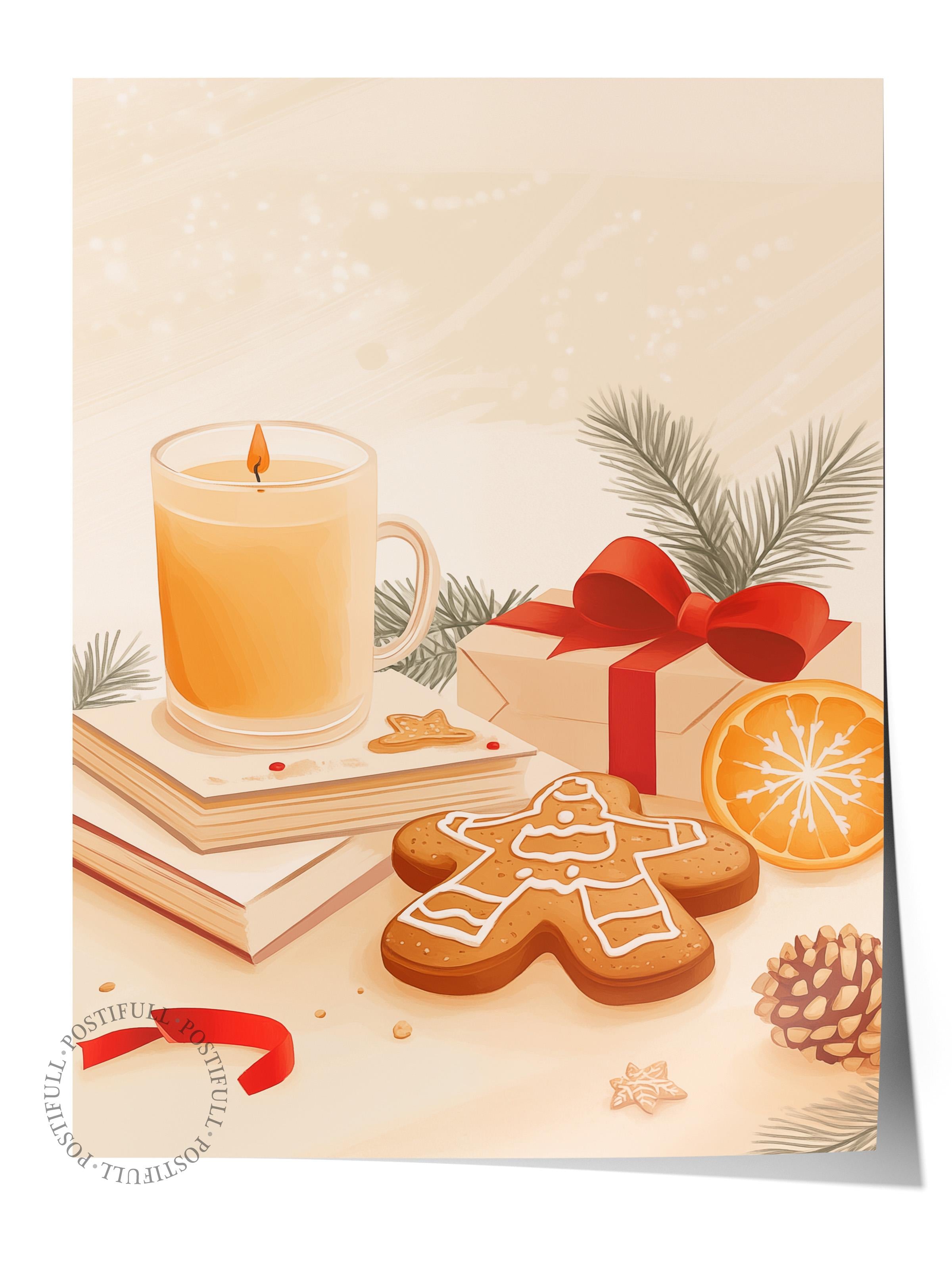 Çerçevesiz Poster, Duvar Posteri, HD Kalite Comfort Serisi, Yılbaşı Poster, NO:108779