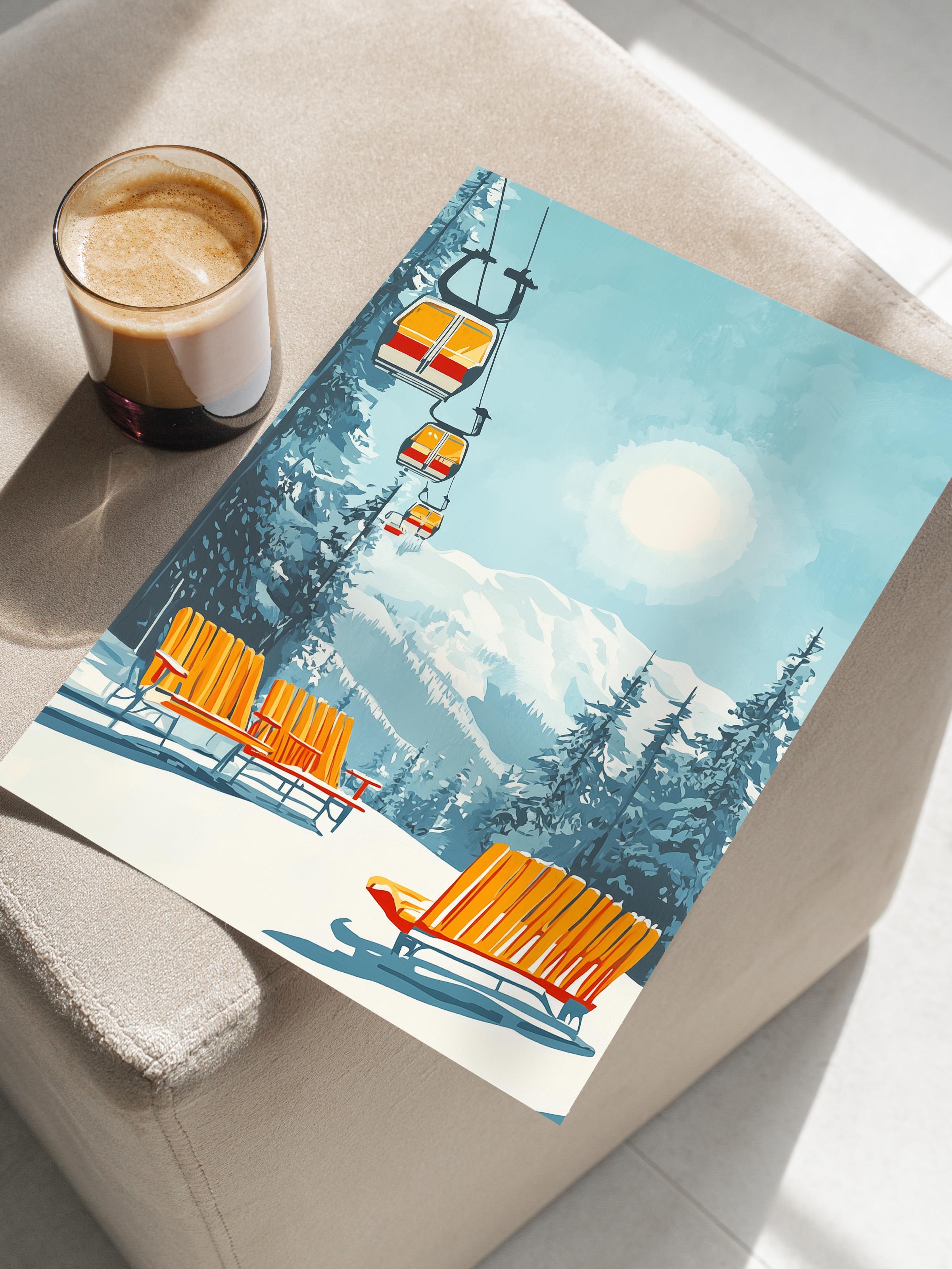 Çerçevesiz Poster, Duvar Posteri, HD Kalite Comfort Serisi, Yılbaşı Poster, NO:108780