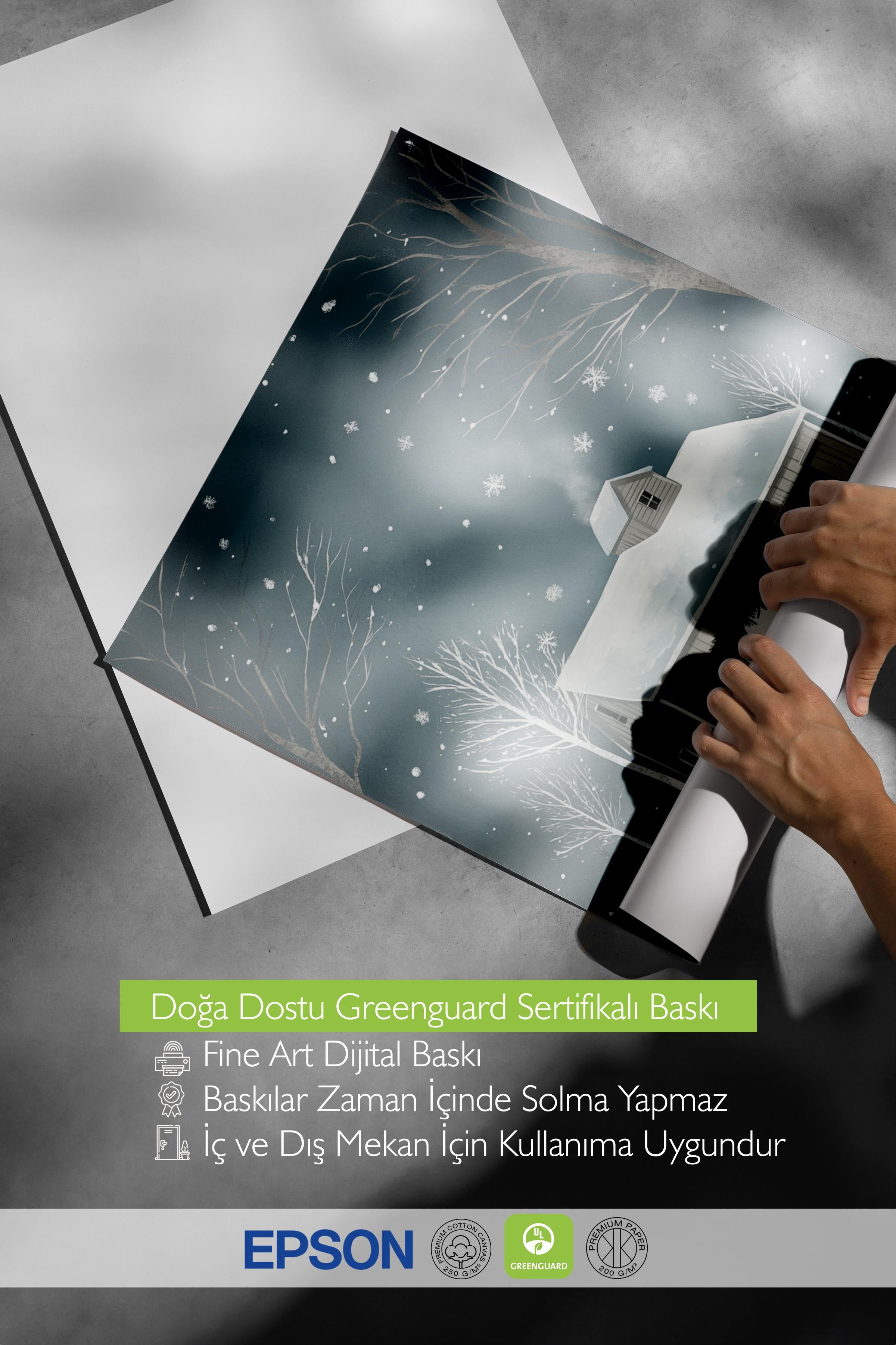 Çerçevesiz Poster, Duvar Posteri, HD Kalite Comfort Serisi, Yılbaşı Poster, NO:108781