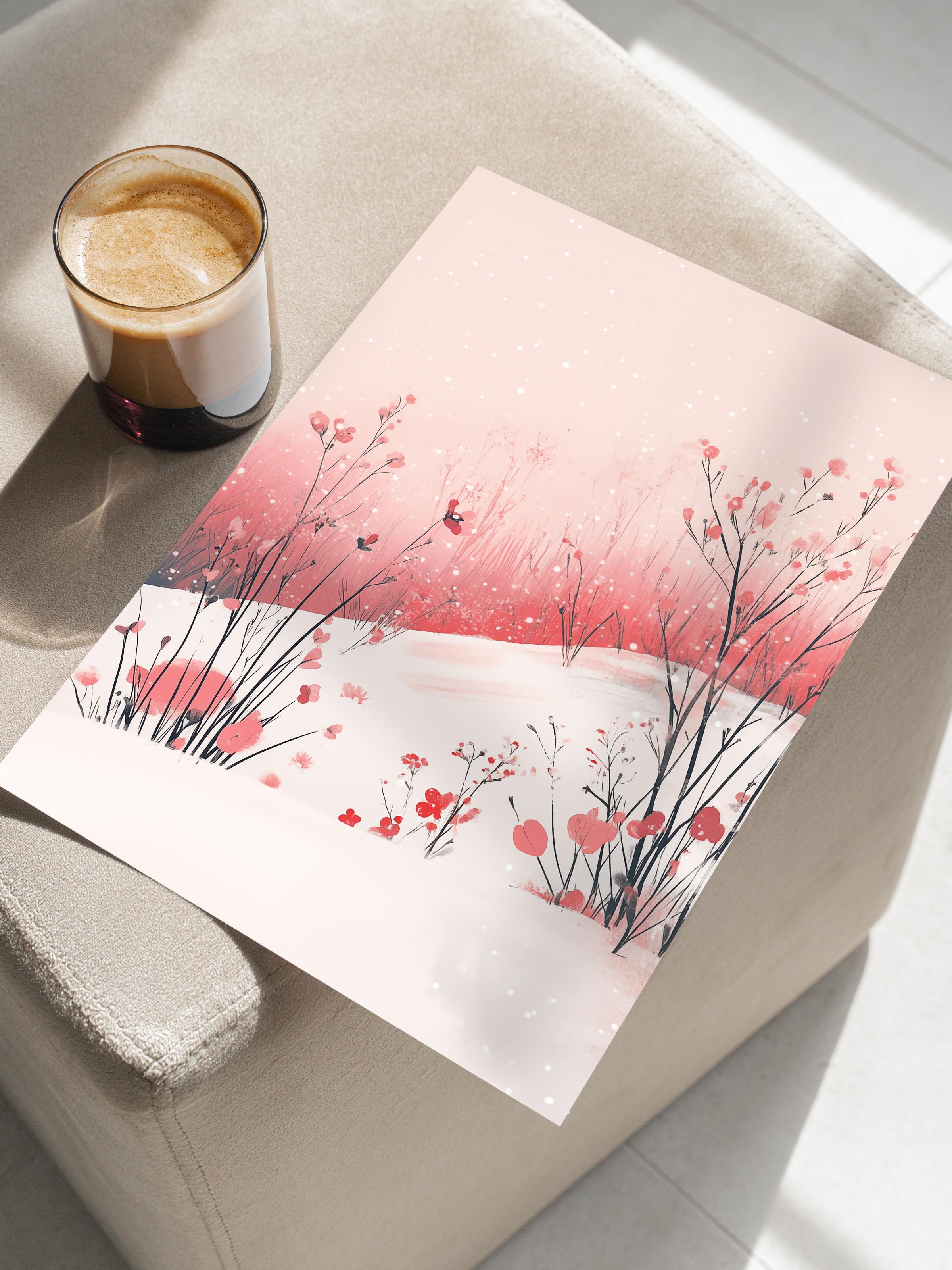 Çerçevesiz Poster, Duvar Posteri, HD Kalite Comfort Serisi, Yılbaşı Poster, NO:108783