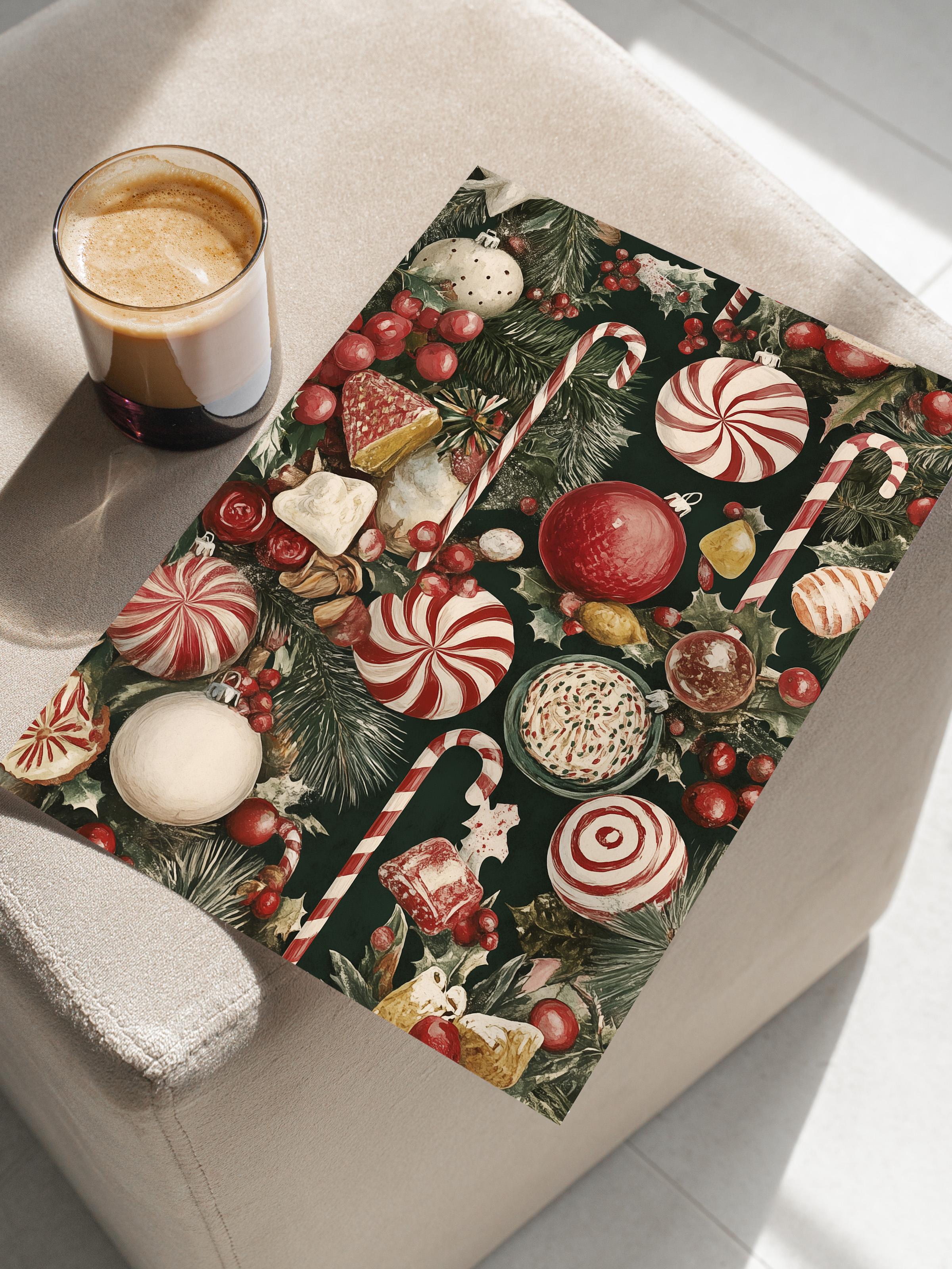 Çerçevesiz Poster, Duvar Posteri, HD Kalite Comfort Serisi, Yılbaşı Poster, NO:108786