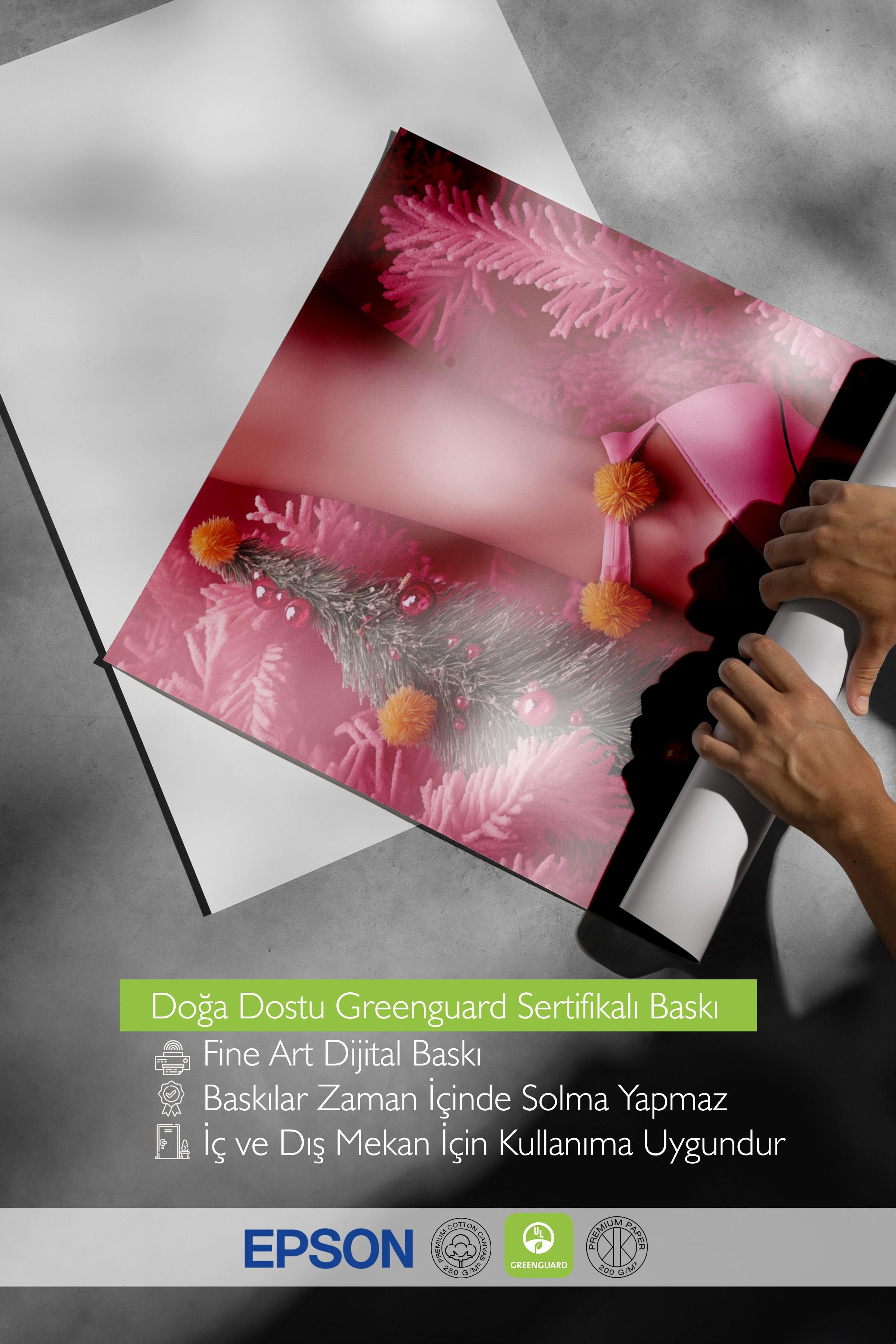 Çerçevesiz Poster, Duvar Posteri, HD Kalite Comfort Serisi, Yılbaşı Poster, NO:108787