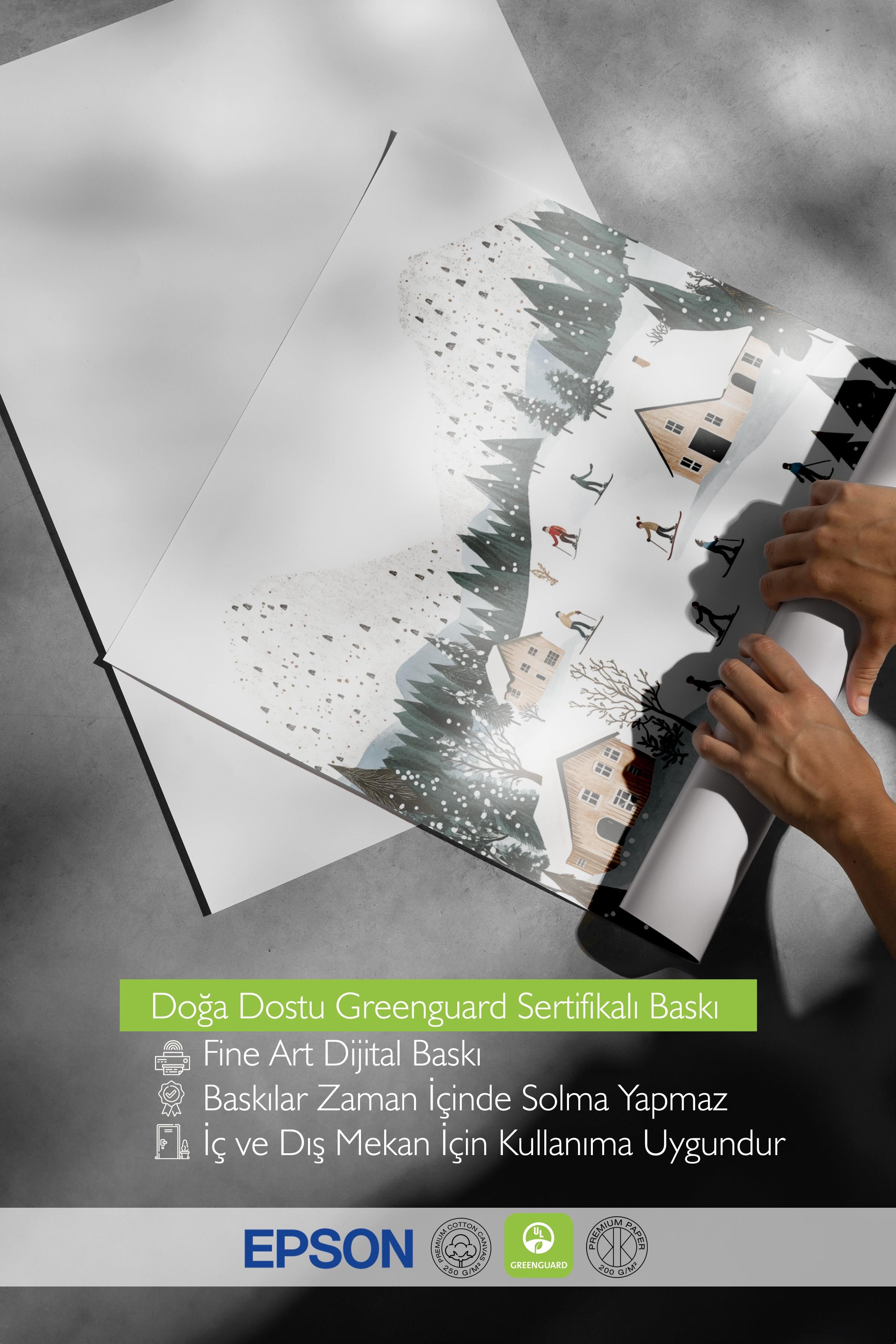 Çerçevesiz Poster, Duvar Posteri, HD Kalite Comfort Serisi, Yılbaşı Poster, NO:108789