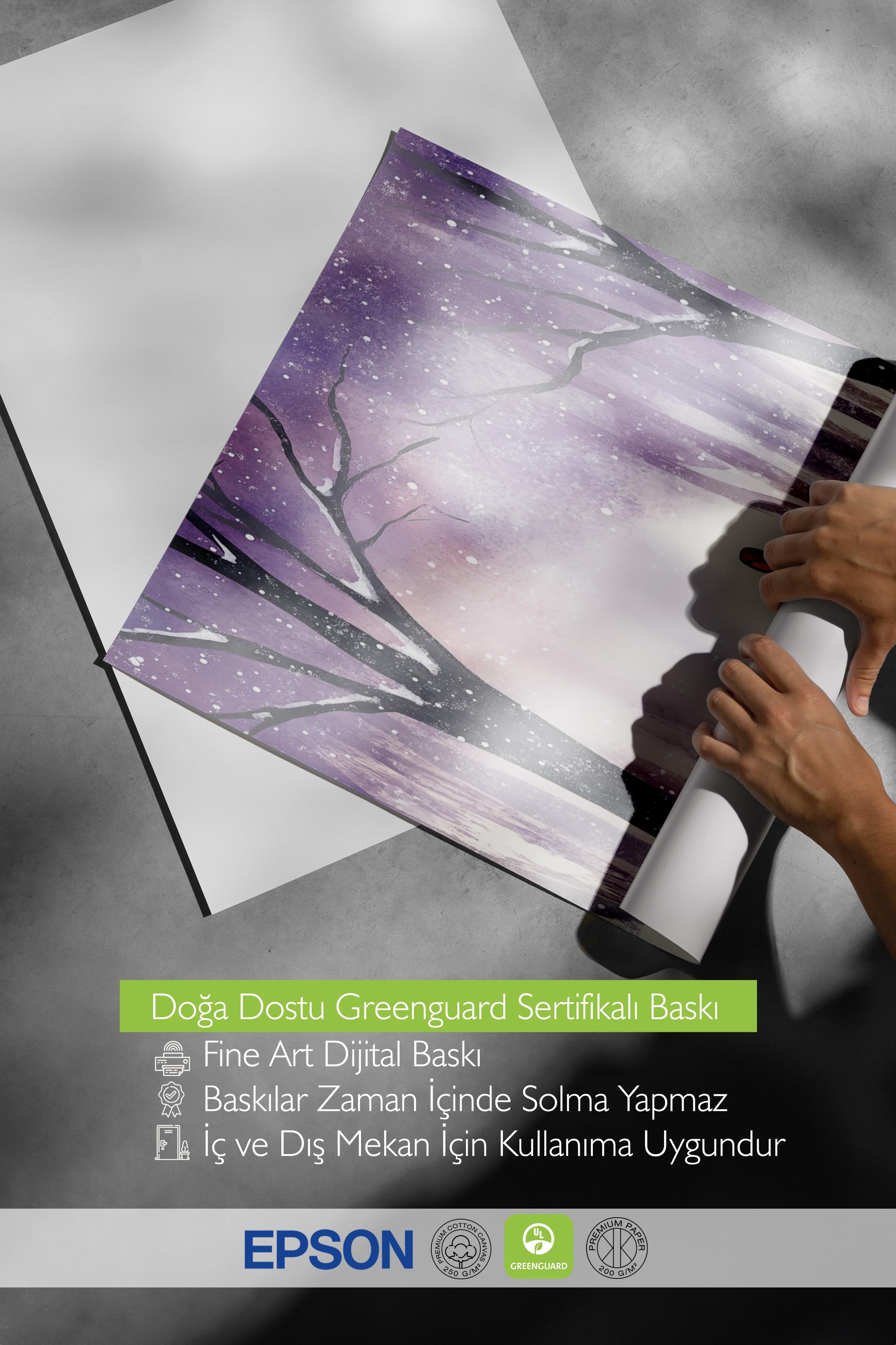 Çerçevesiz Poster, Duvar Posteri, HD Kalite Comfort Serisi, Yılbaşı Poster, NO:108792