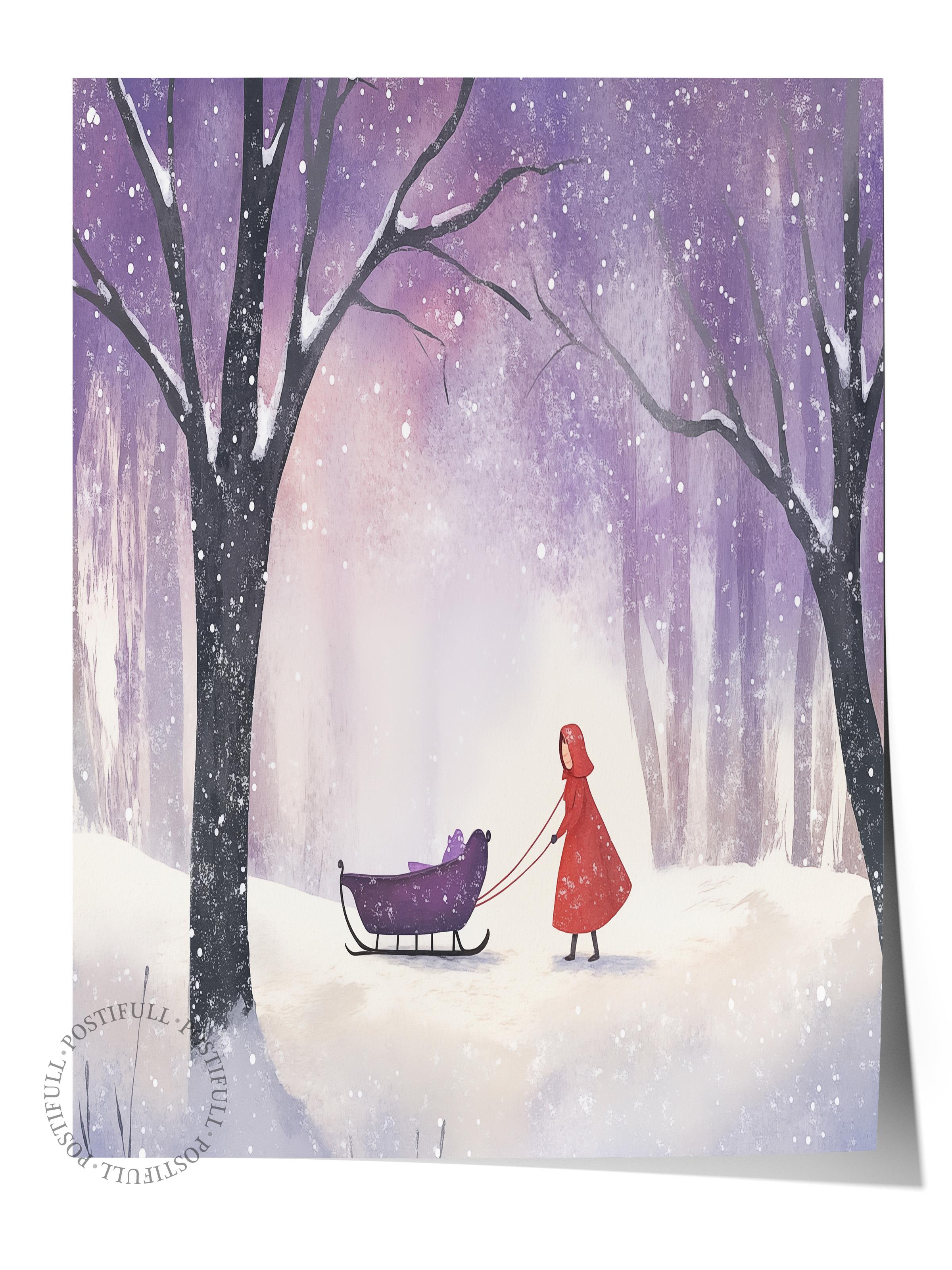 Çerçevesiz Poster, Duvar Posteri, HD Kalite Comfort Serisi, Yılbaşı Poster, NO:108792