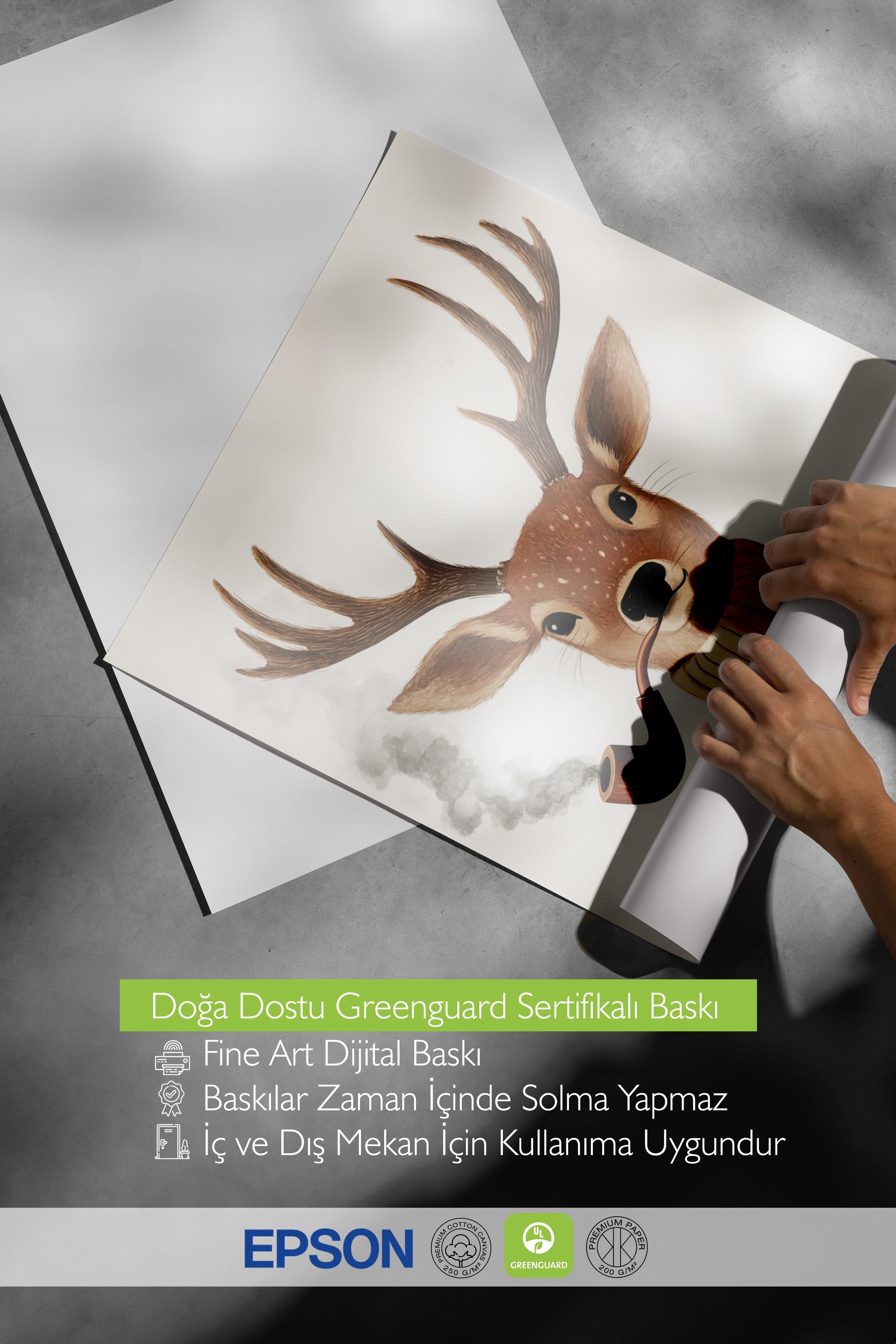 Çerçevesiz Poster, Duvar Posteri, HD Kalite Comfort Serisi, Yılbaşı Poster, NO:108793