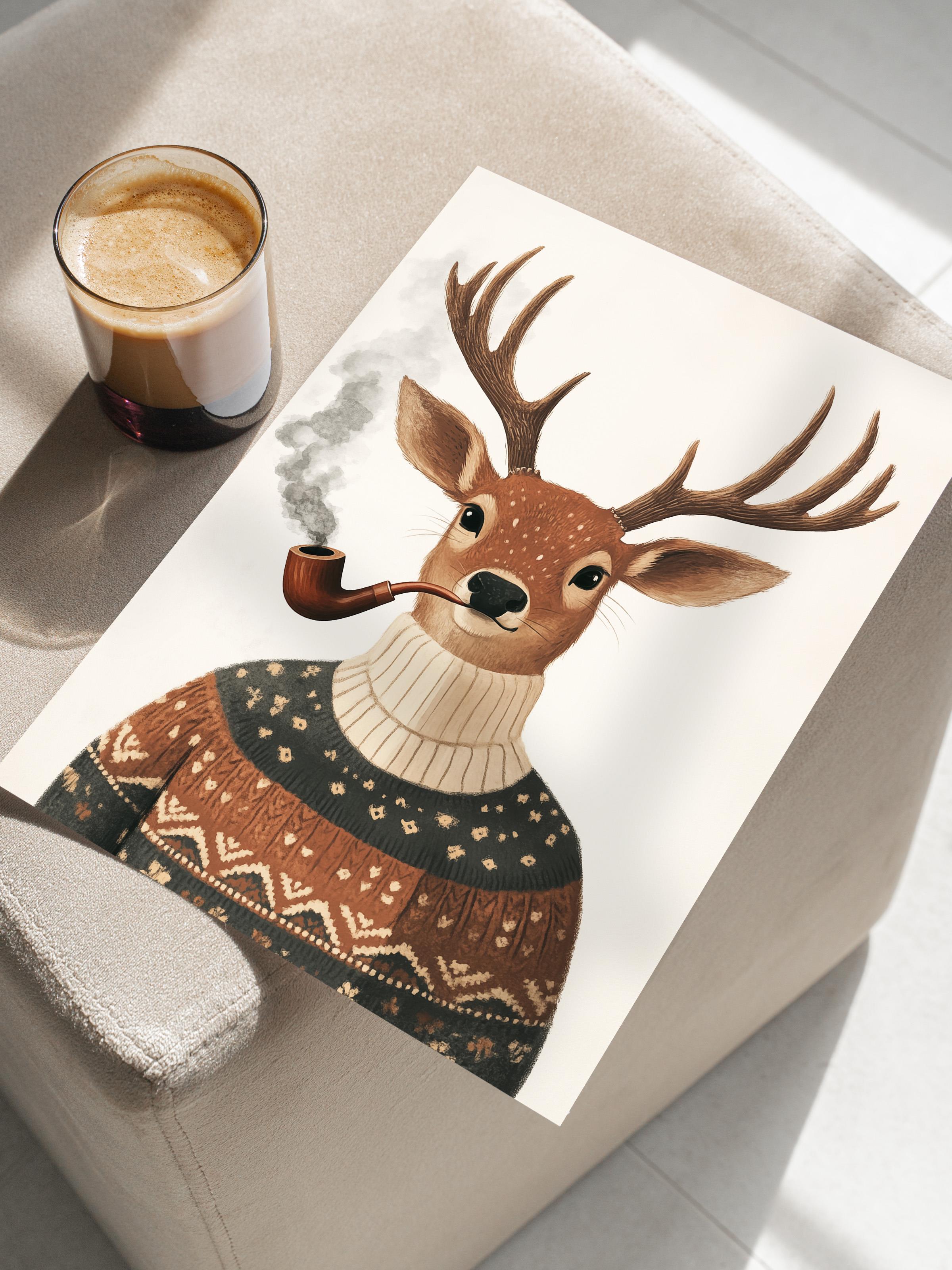 Çerçevesiz Poster, Duvar Posteri, HD Kalite Comfort Serisi, Yılbaşı Poster, NO:108793