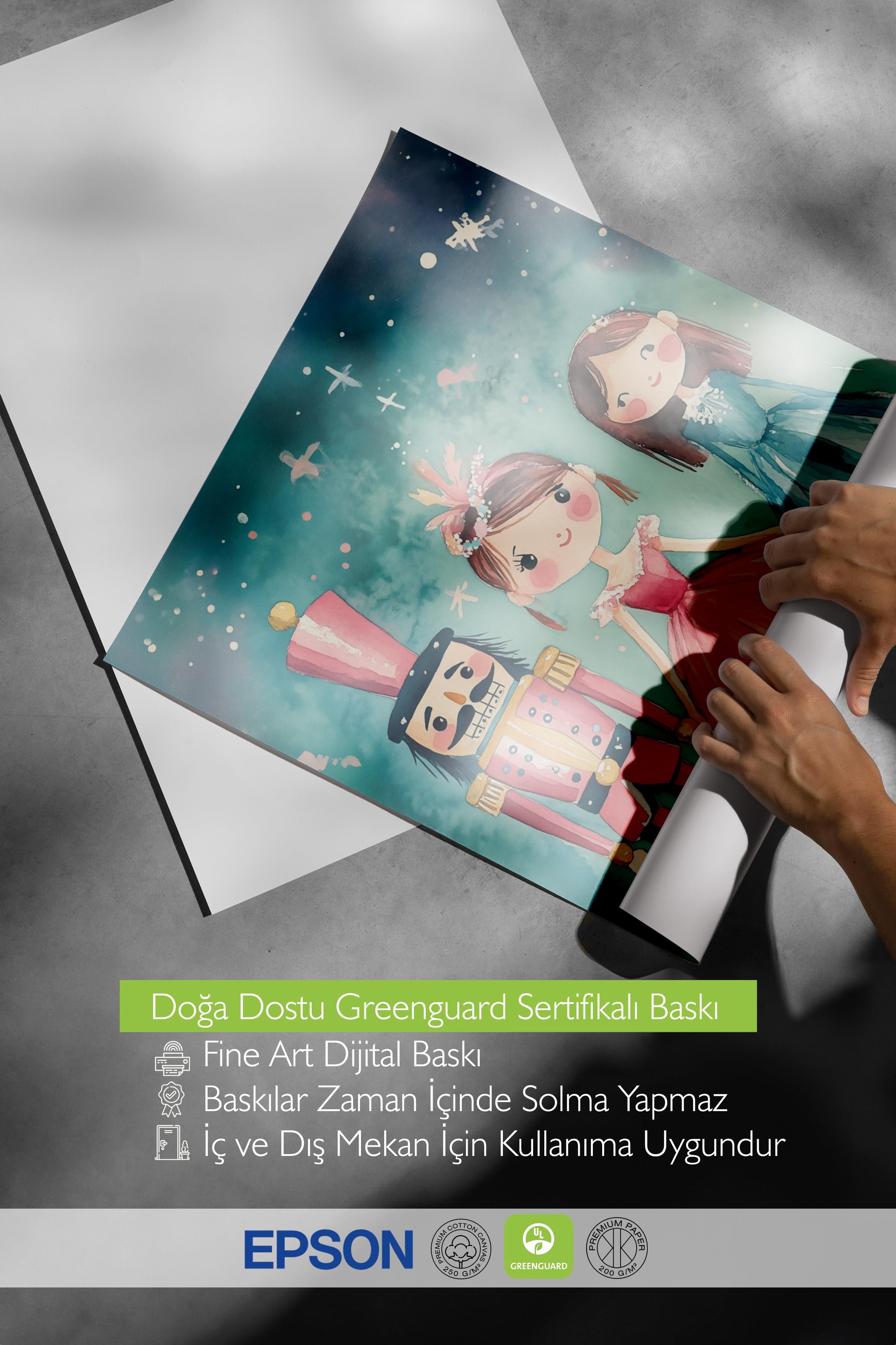 Çerçevesiz Poster, Duvar Posteri, HD Kalite Comfort Serisi, Yılbaşı Poster, NO:108796