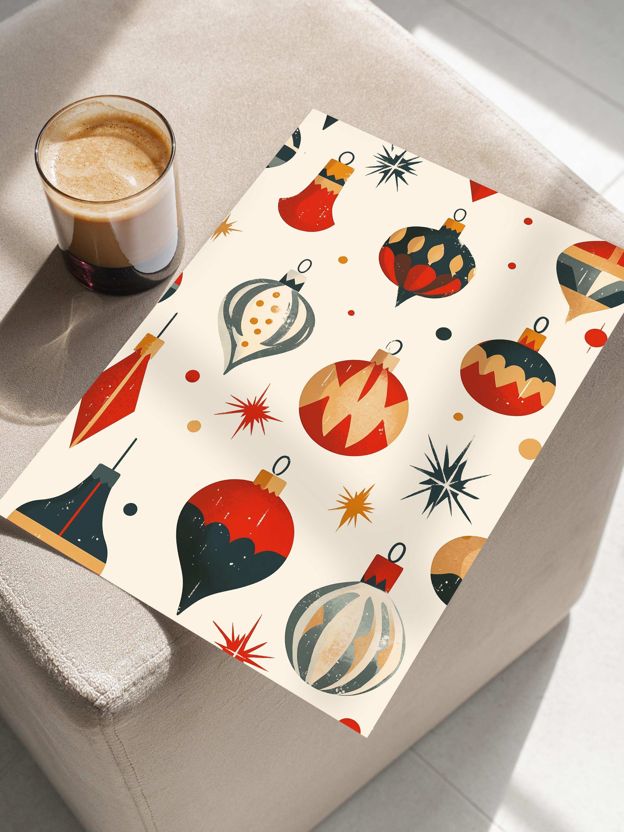 Çerçevesiz Poster, Duvar Posteri, HD Kalite Comfort Serisi, Yılbaşı Poster, NO:108799