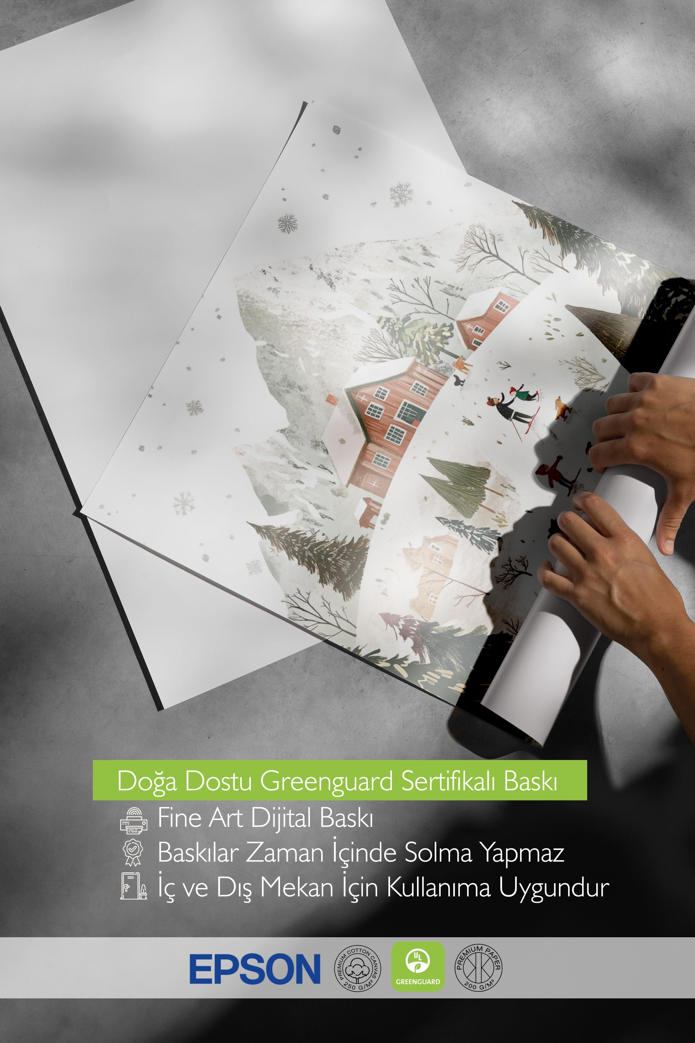 Çerçevesiz Poster, Duvar Posteri, HD Kalite Comfort Serisi, Yılbaşı Poster, NO:108800