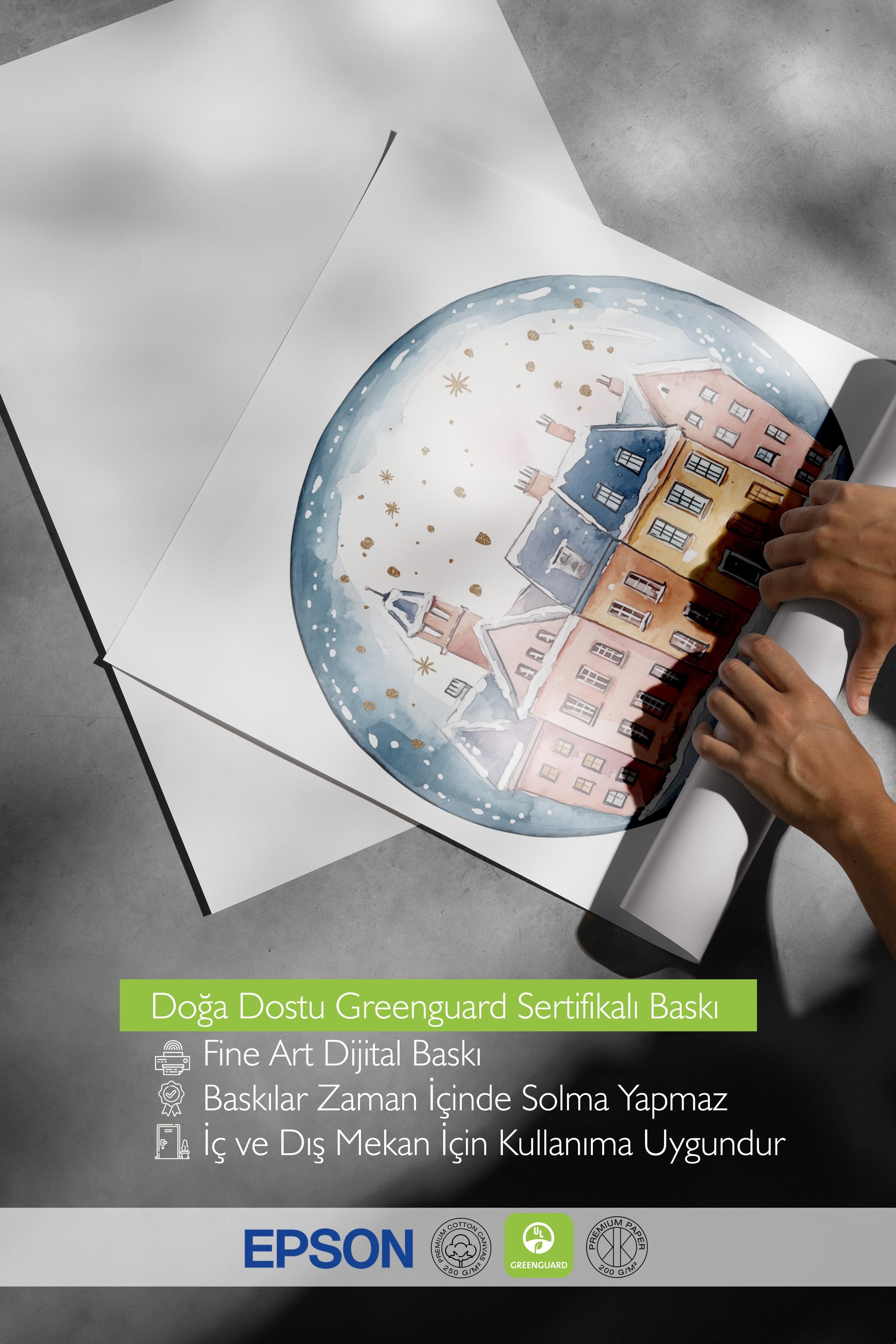 Çerçevesiz Poster, Duvar Posteri, HD Kalite Comfort Serisi, Yılbaşı Poster, NO:108803