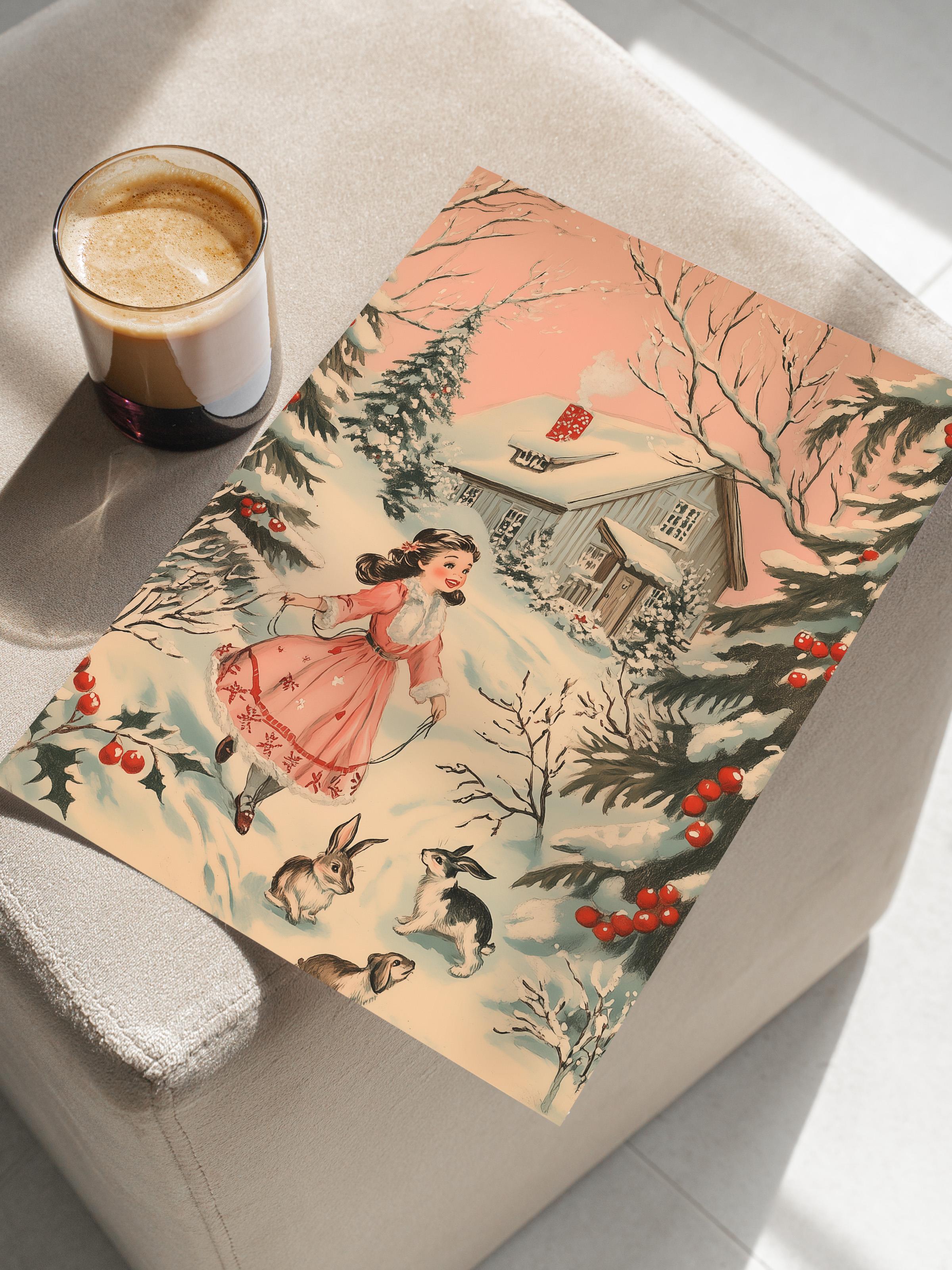 Çerçevesiz Poster, Duvar Posteri, HD Kalite Comfort Serisi, Yılbaşı Poster, NO:108804