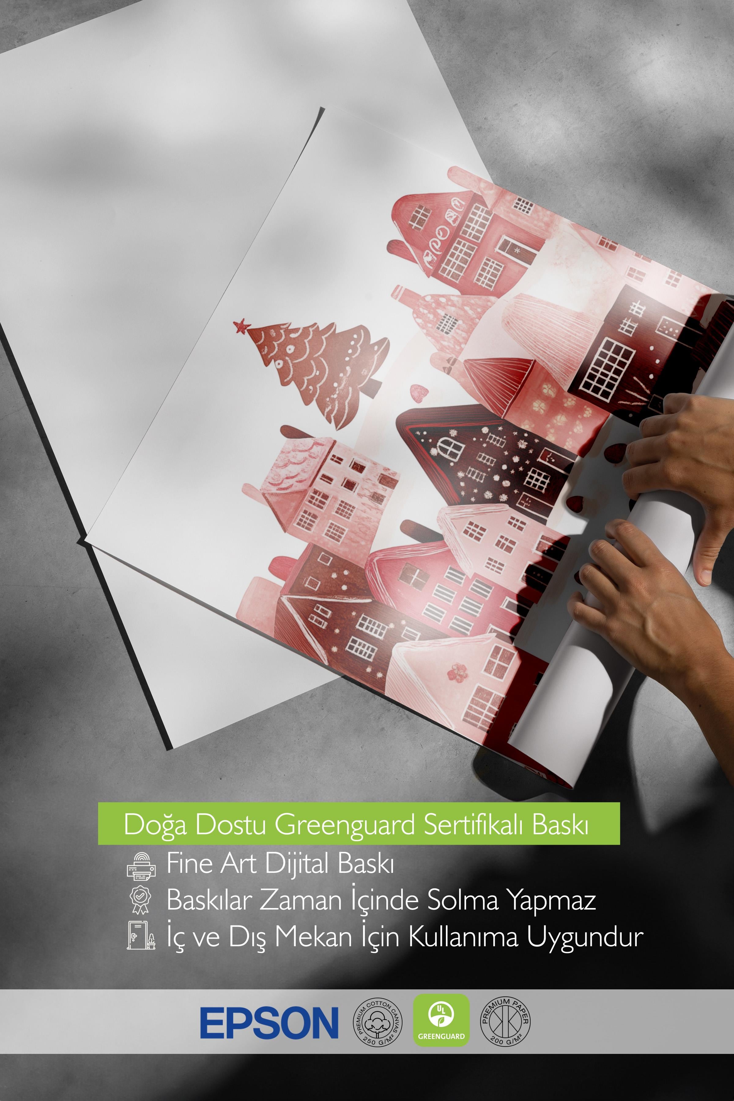 Çerçevesiz Poster, Duvar Posteri, HD Kalite Comfort Serisi, Yılbaşı Poster, NO:108805