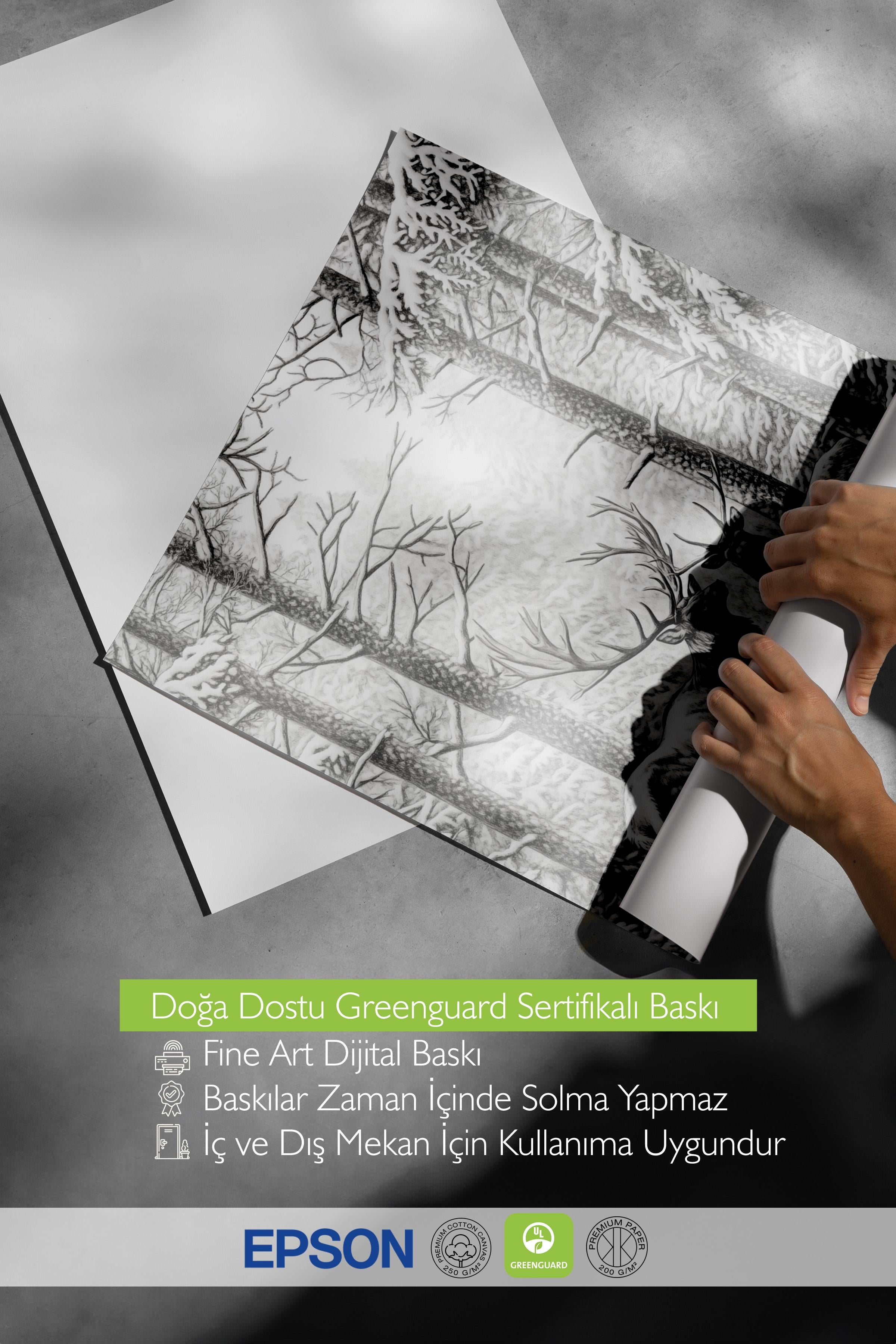 Çerçevesiz Poster, Duvar Posteri, HD Kalite Comfort Serisi, Yılbaşı Poster, NO:108810