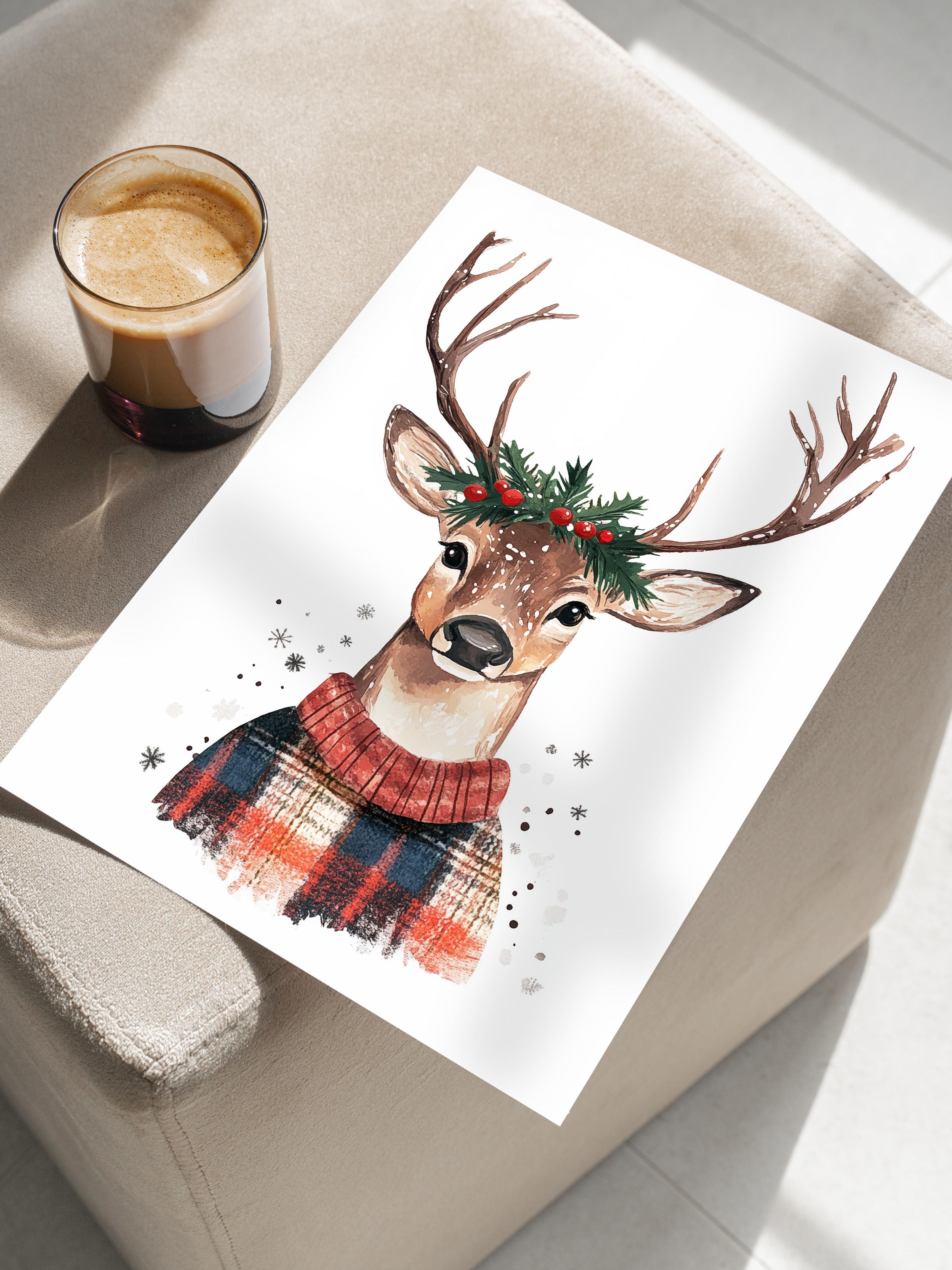 Çerçevesiz Poster, Duvar Posteri, HD Kalite Comfort Serisi, Yılbaşı Poster, NO:108812