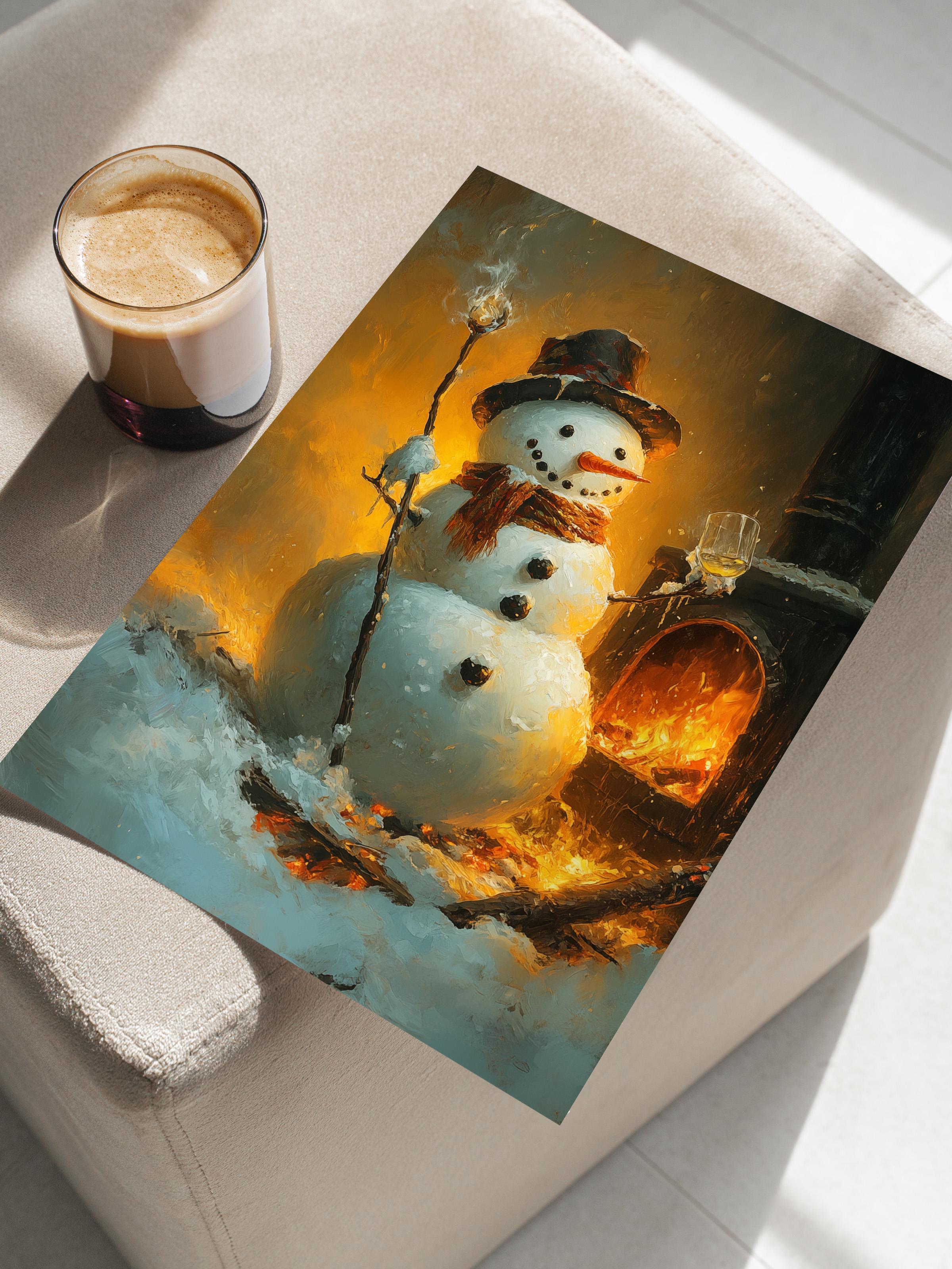 Çerçevesiz Poster, Duvar Posteri, HD Kalite Comfort Serisi, Yılbaşı Poster, NO:108813