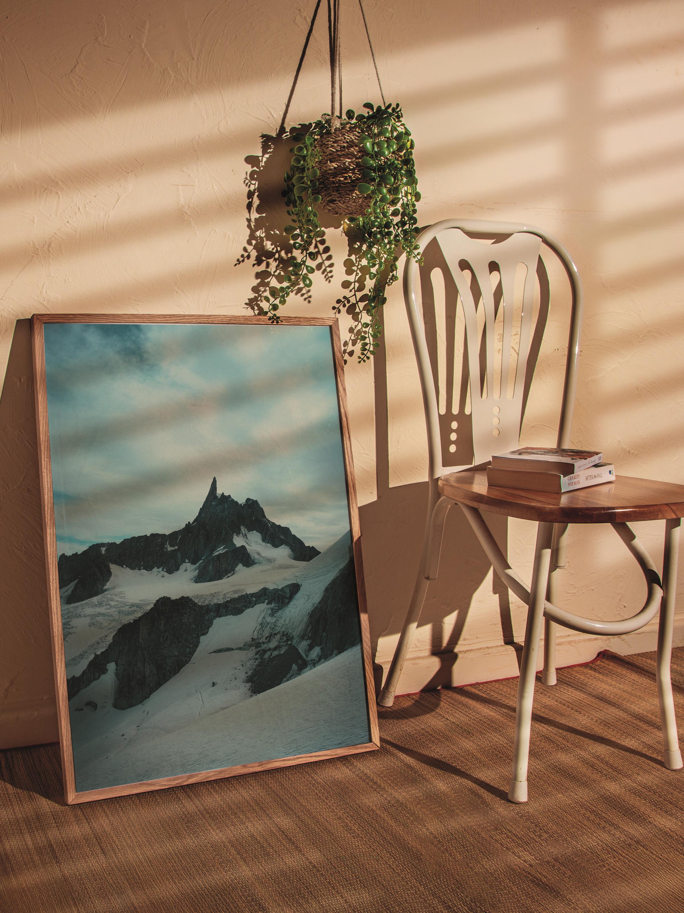 Çerçevesiz Poster Dağ No:11, Fotoğraf Baskısı, Salon, Mutfak, Oturma Odası, Hol Duvar Dekoru Poster