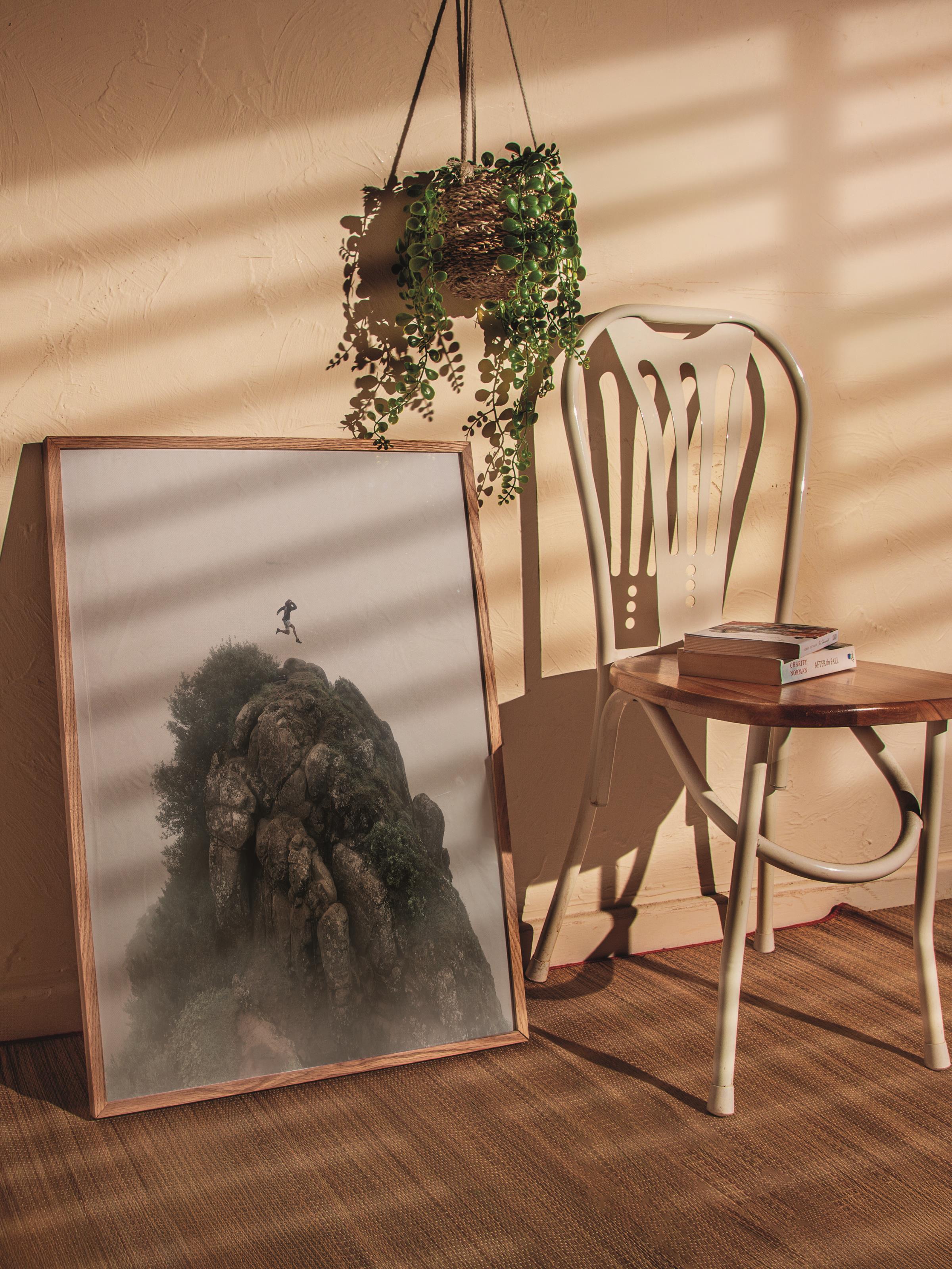 Çerçevesiz Poster Dağ No:16, Fotoğraf Baskısı, Salon, Mutfak, Oturma Odası, Hol Duvar Dekoru Poster