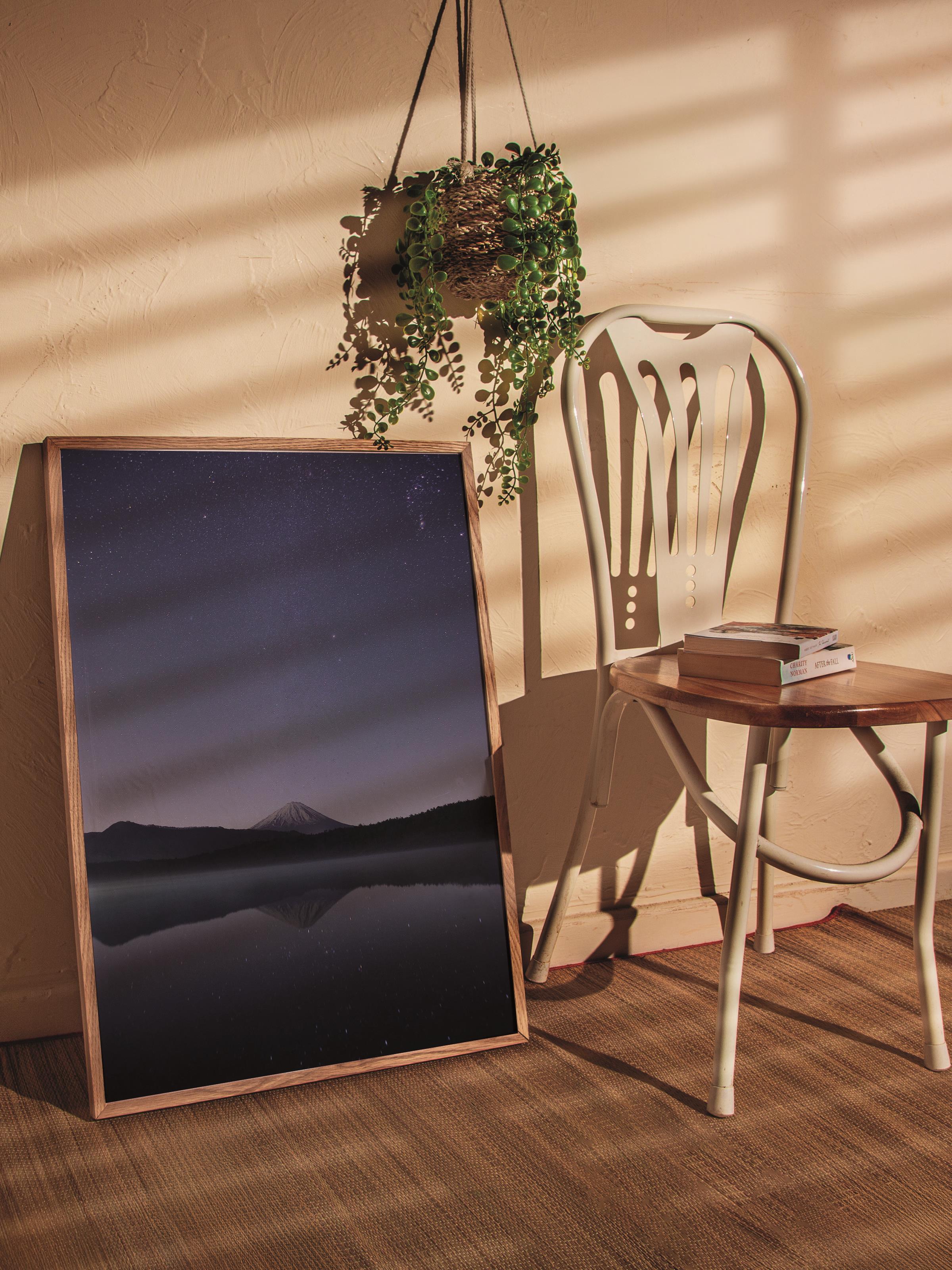 Çerçevesiz Poster Dağ No:24, Fotoğraf Baskısı, Salon, Mutfak, Oturma Odası, Hol Duvar Dekoru Poster