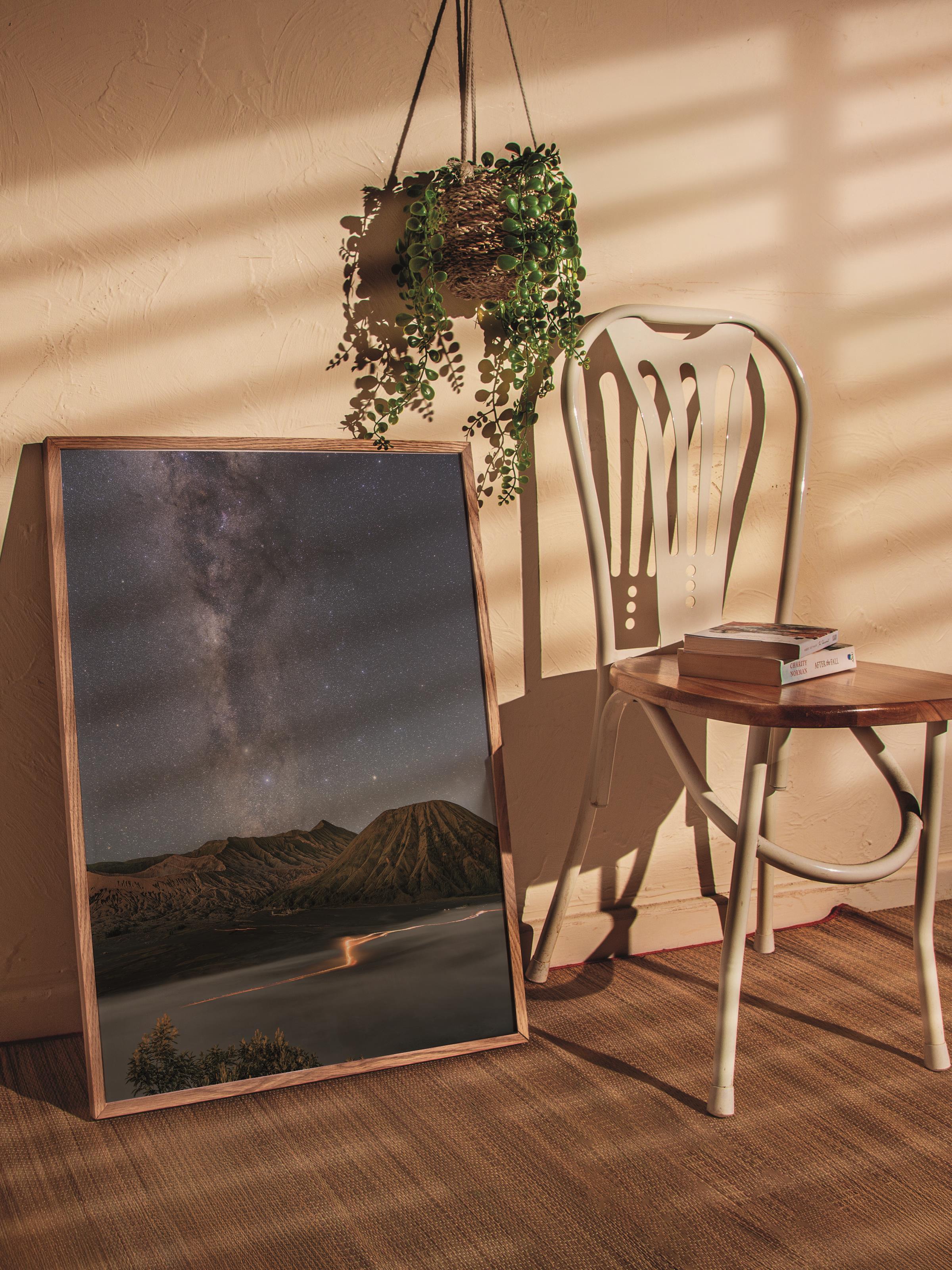 Çerçevesiz Poster Dağ No:26, Fotoğraf Baskısı, Salon, Mutfak, Oturma Odası, Hol Duvar Dekoru Poster