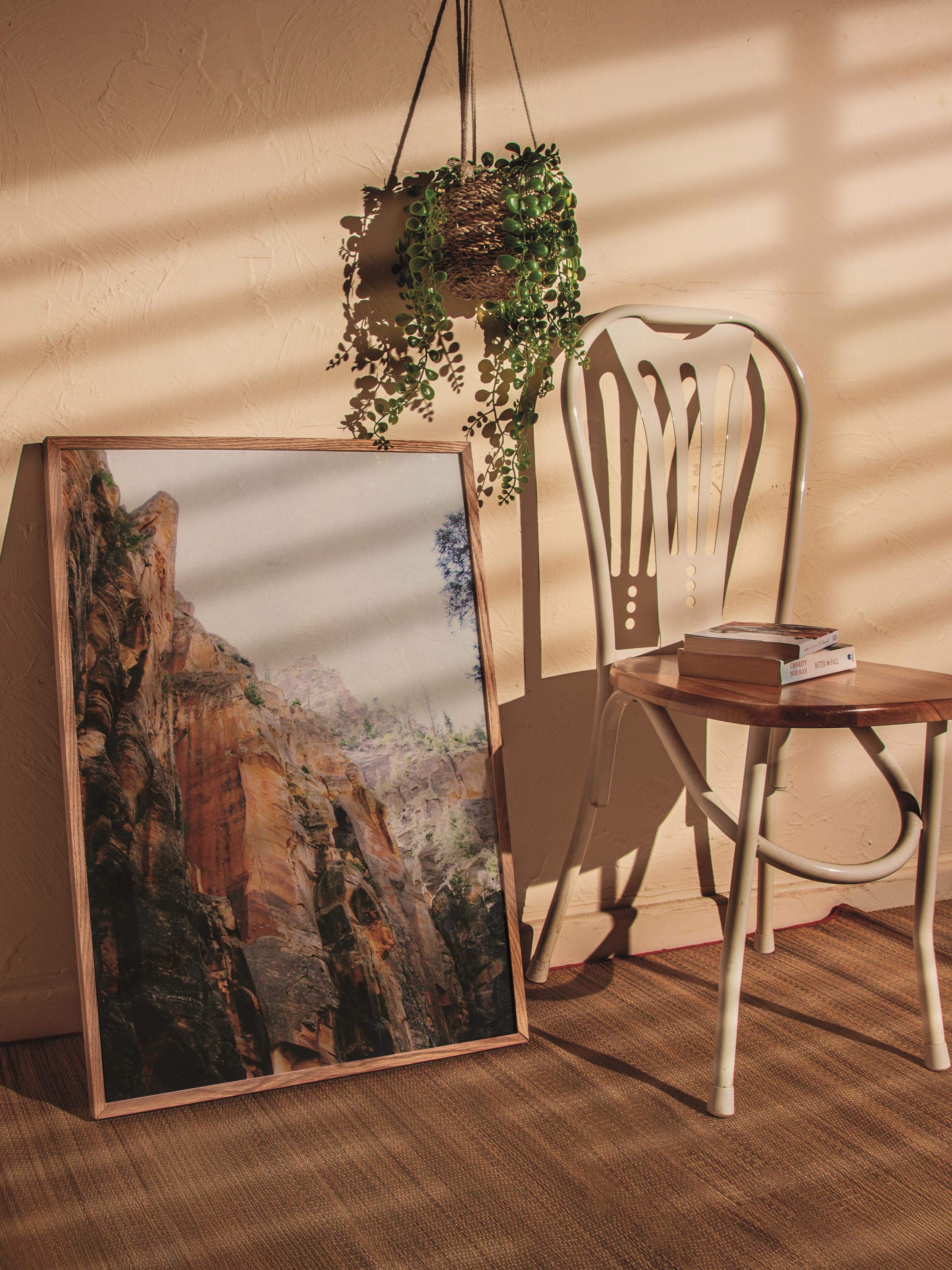 Çerçevesiz Poster Dağ No:27, Fotoğraf Baskısı, Salon, Mutfak, Oturma Odası, Hol Duvar Dekoru Poster