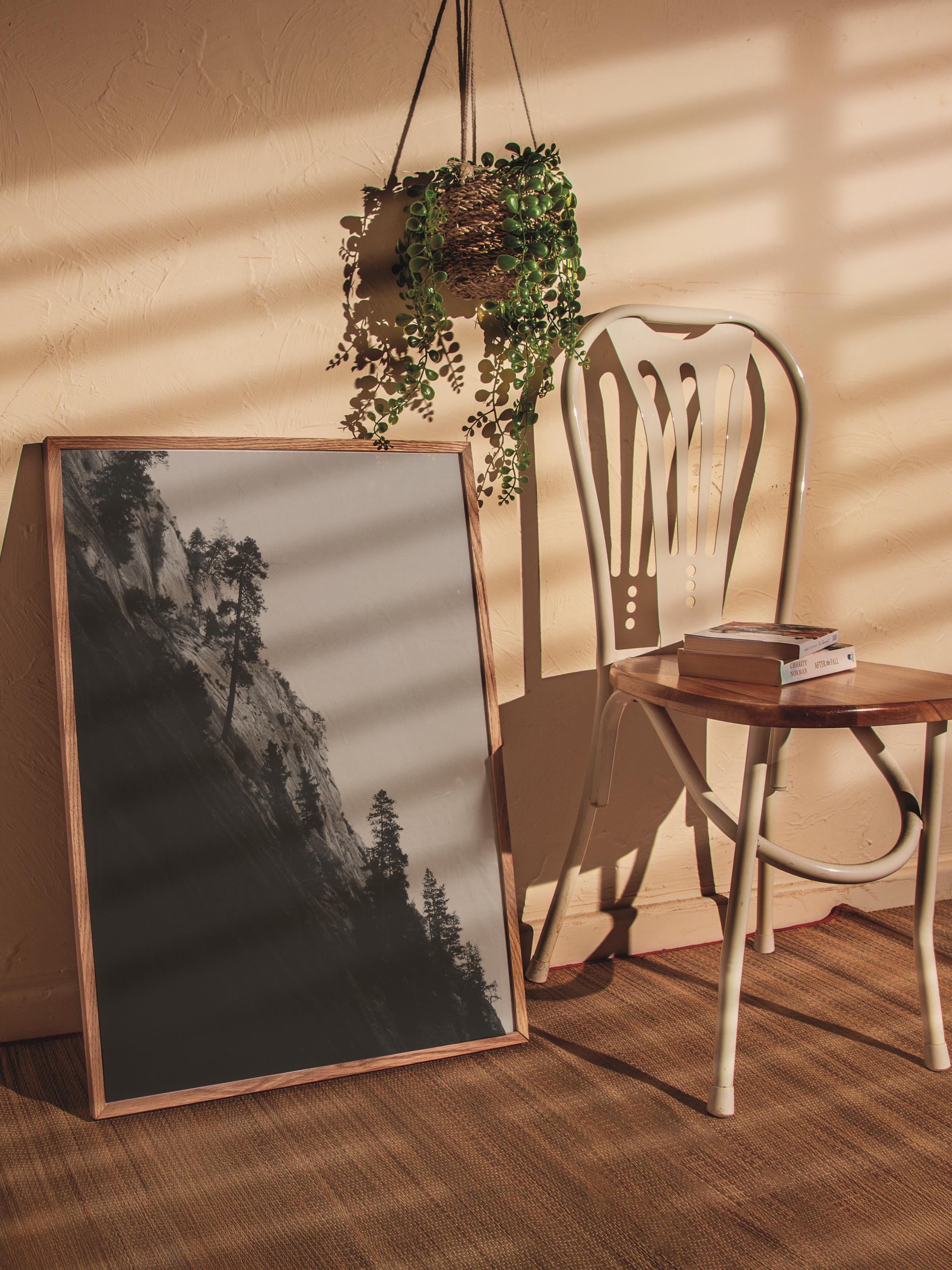Çerçevesiz Poster Dağ No:32, Fotoğraf Baskısı, Salon, Mutfak, Oturma Odası, Hol Duvar Dekoru Poster