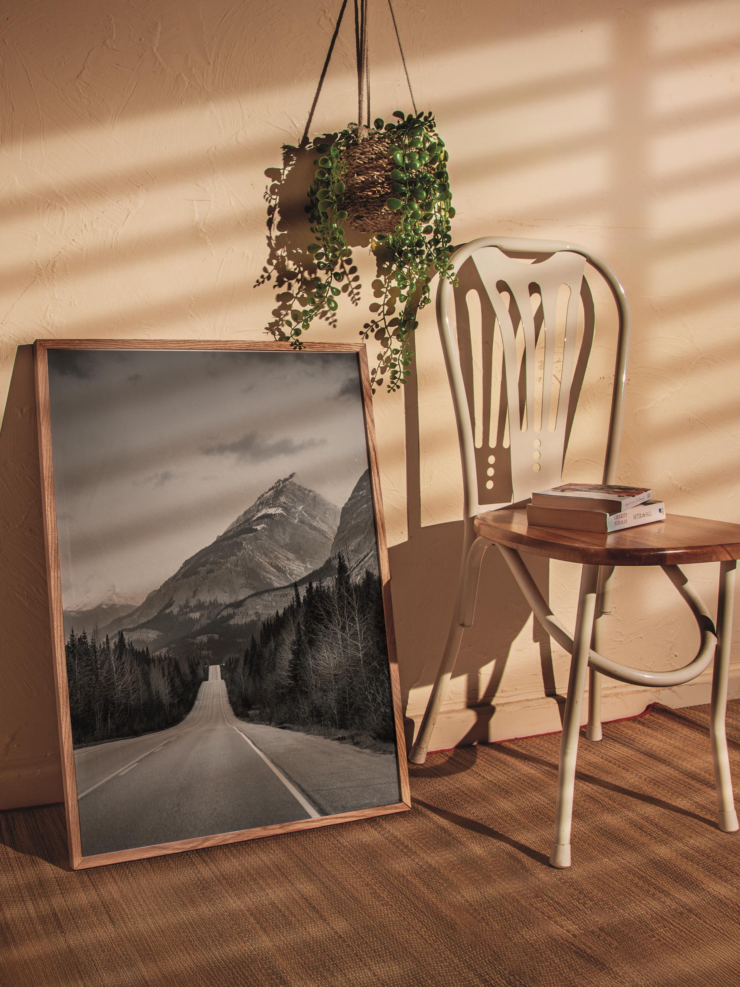 Çerçevesiz Poster Dağ No:33, Fotoğraf Baskısı, Salon, Mutfak, Oturma Odası, Hol Duvar Dekoru Poster
