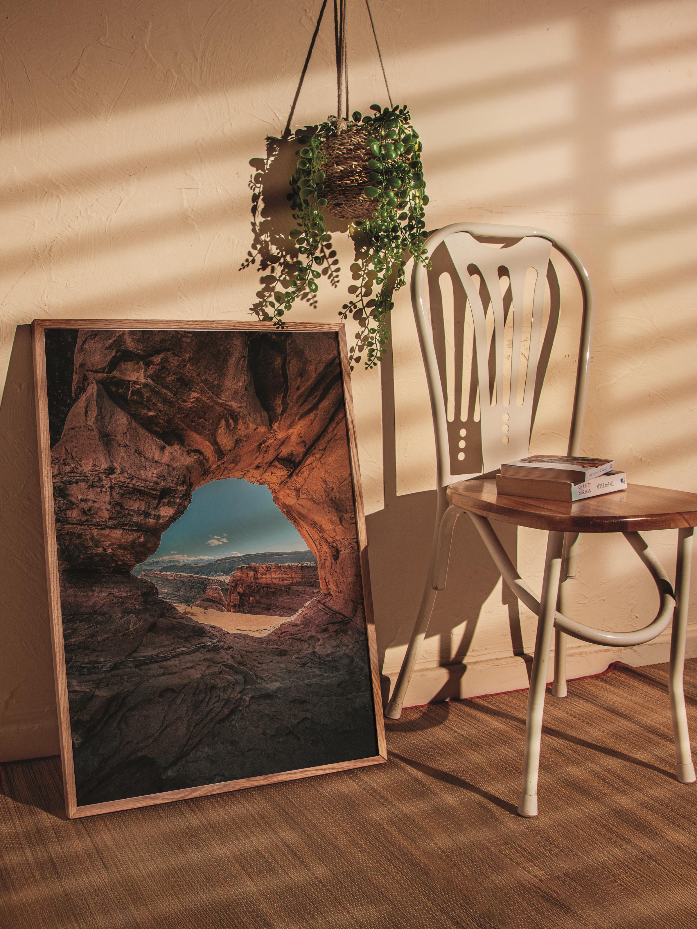Çerçevesiz Poster Dağ No:35, Fotoğraf Baskısı, Salon, Mutfak, Oturma Odası, Hol Duvar Dekoru Poster