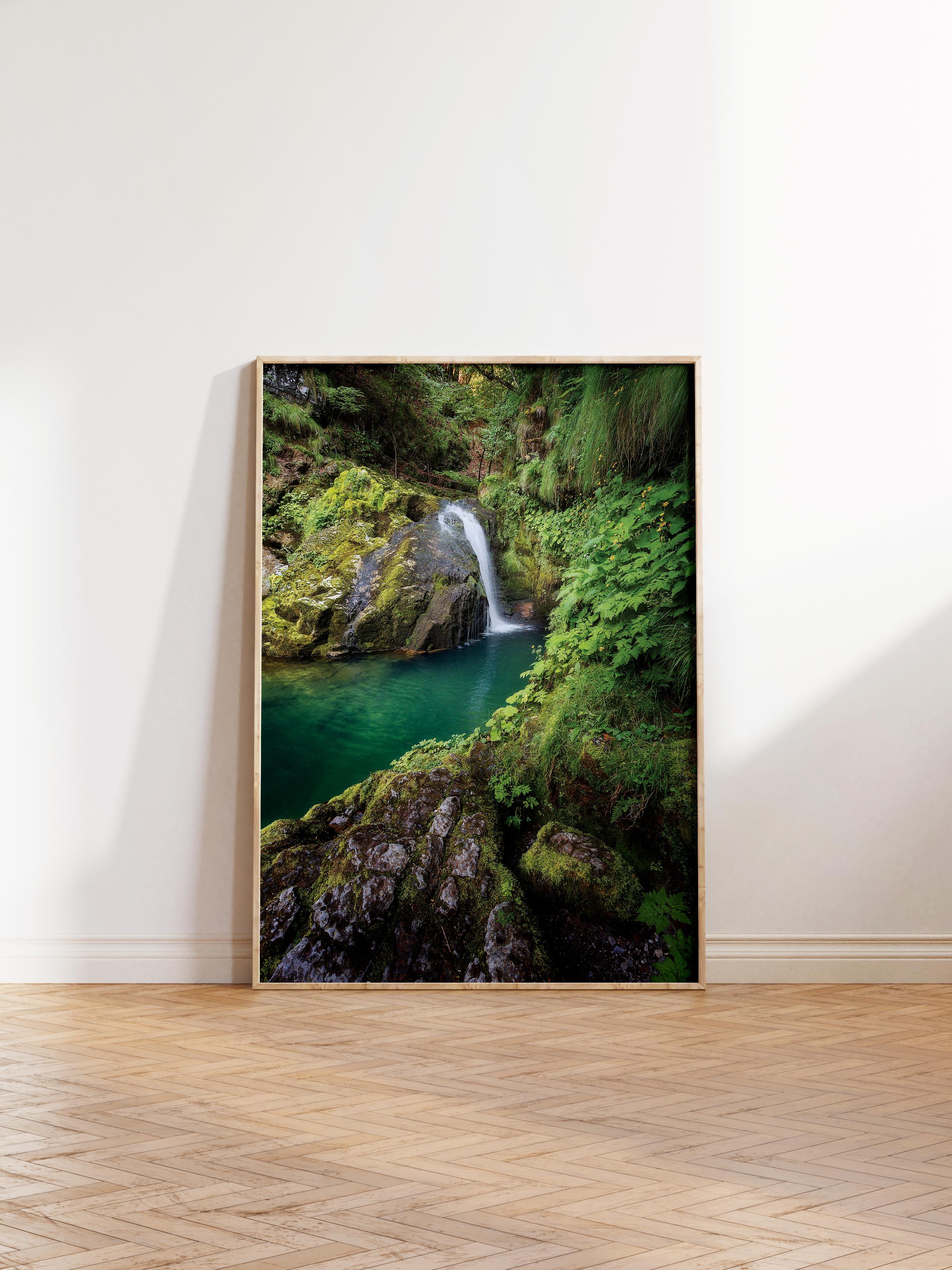 Çerçevesiz Poster Dağ No:36, Fotoğraf Baskısı, Salon, Mutfak, Oturma Odası, Hol Duvar Dekoru Poster