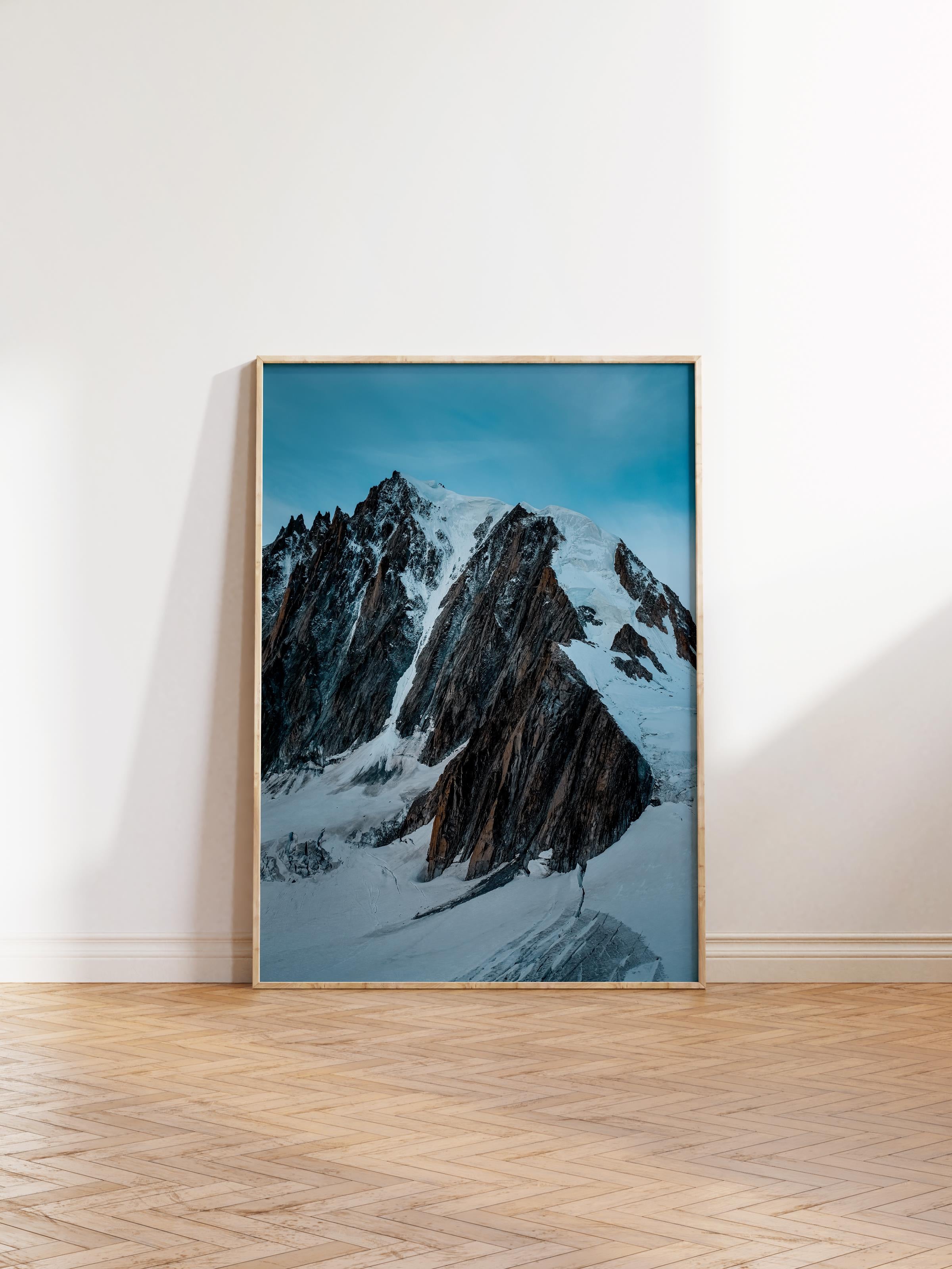 Çerçevesiz Poster Dağ No:48, Fotoğraf Baskısı, Salon, Mutfak, Oturma Odası, Hol Duvar Dekoru Poster
