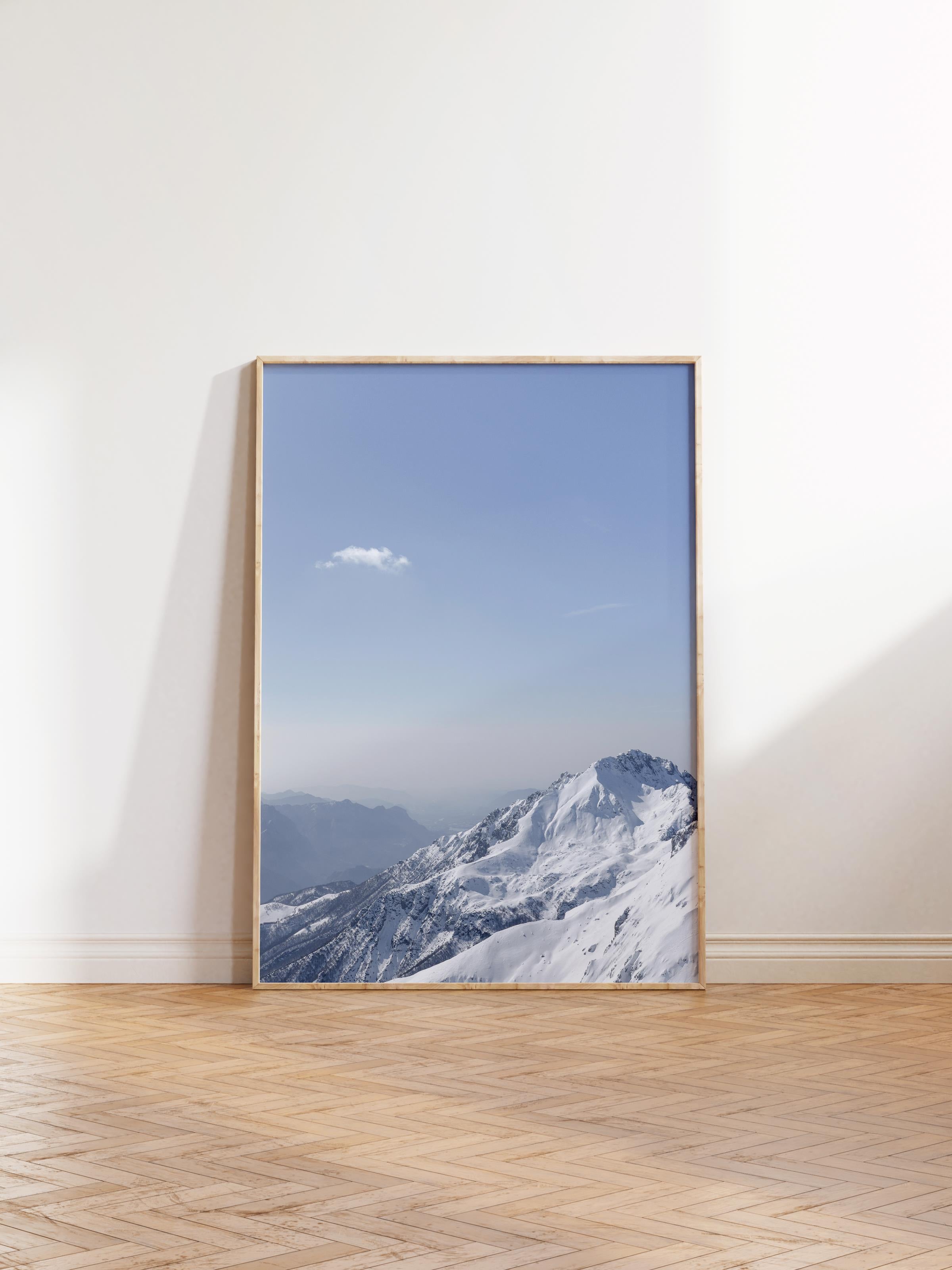 Çerçevesiz Poster Dağ No:6, Fotoğraf Baskısı, Salon, Mutfak, Oturma Odası, Hol Duvar Dekoru Poster