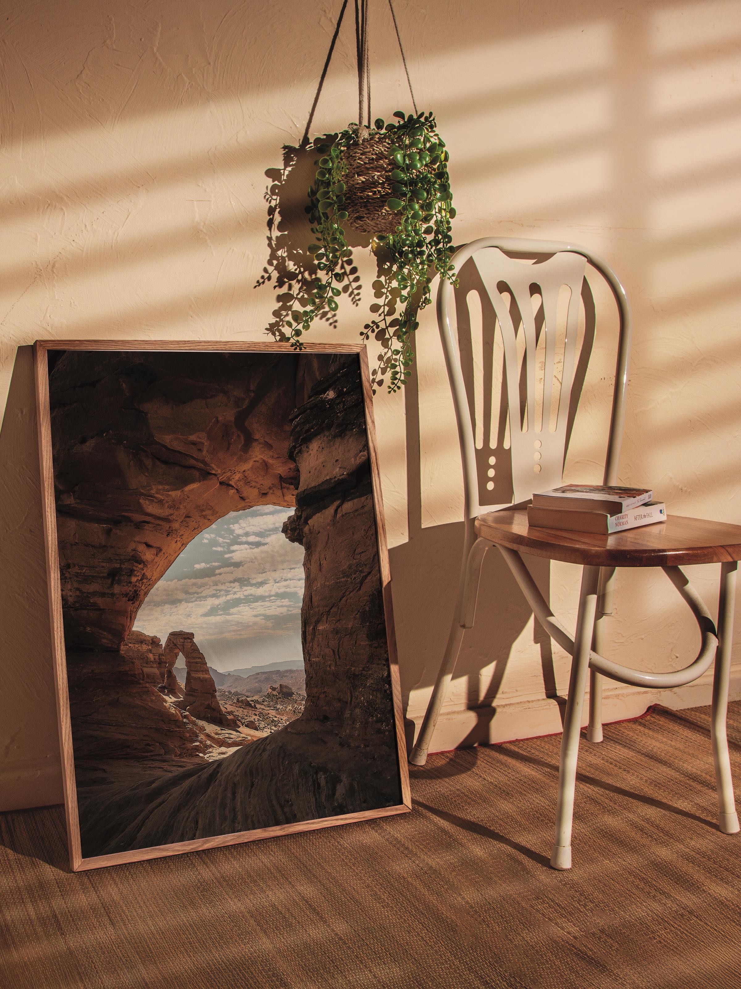 Çerçevesiz Poster Dağ No:7, Fotoğraf Baskısı, Salon, Mutfak, Oturma Odası, Hol Duvar Dekoru Poster