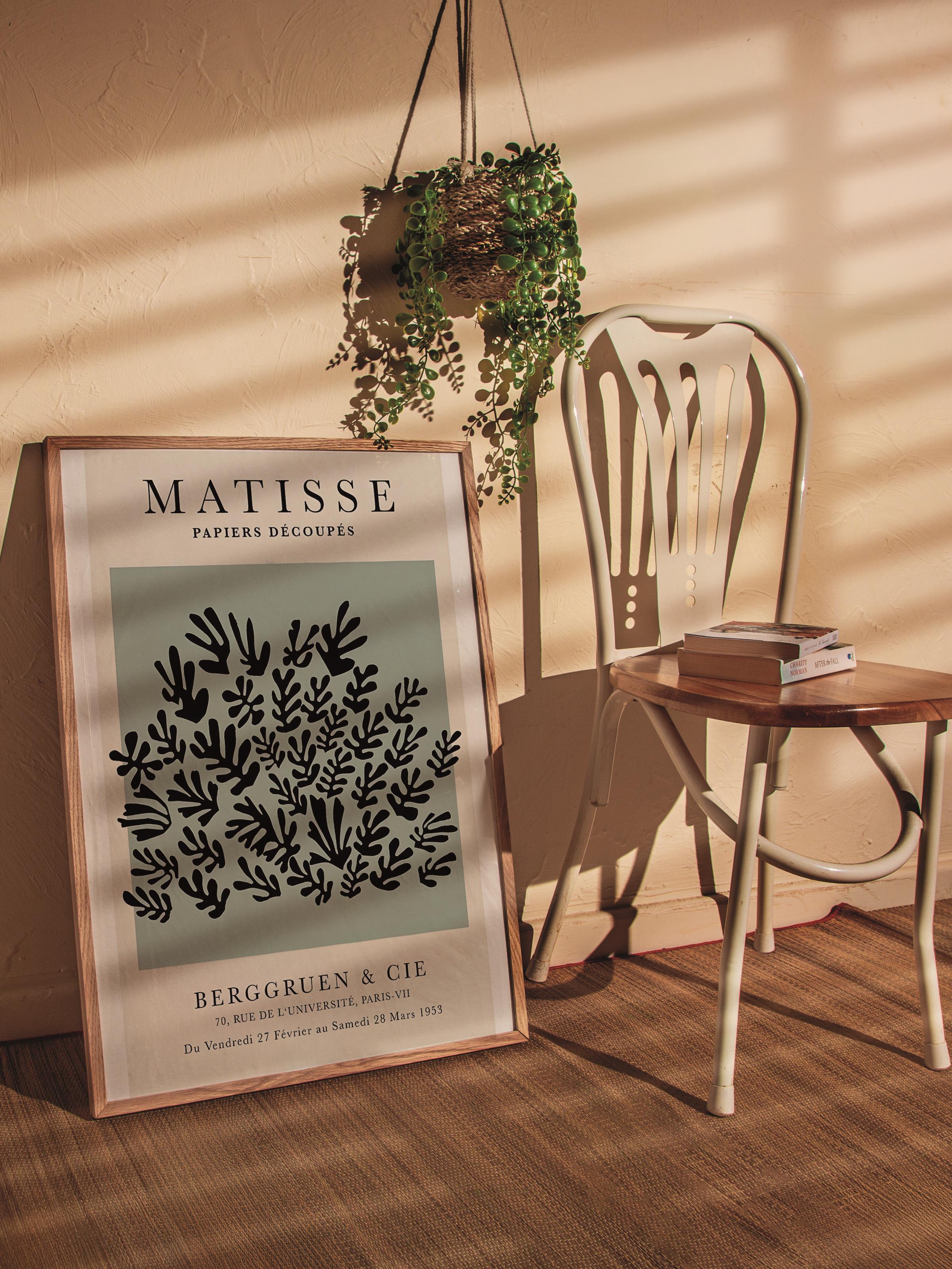 Çerçevesiz Poster, İllüstrasyon Çizim Poster - Henri Matisse Pastel, Duvar Posteri, HD Baskı, Kalın Arşivsel Sanat Kağıdı