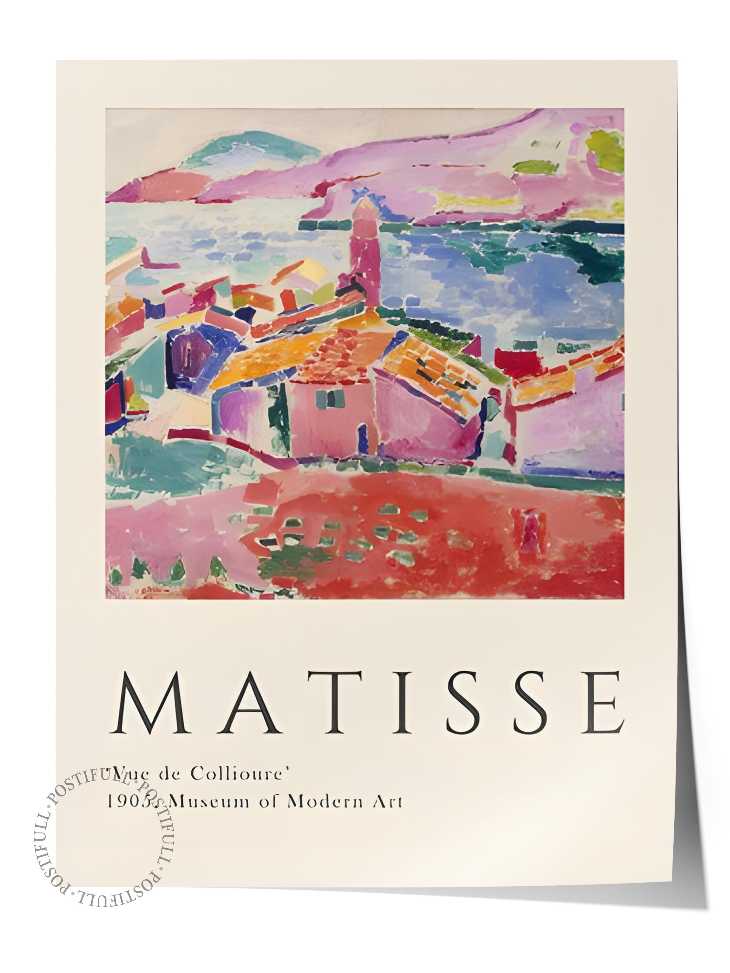 Çerçevesiz Poster, İllüstrasyon Çizim Poster - Henri Matisse Pastel, Duvar Posteri, HD Baskı, Kalın Arşivsel Sanat Kağıdı