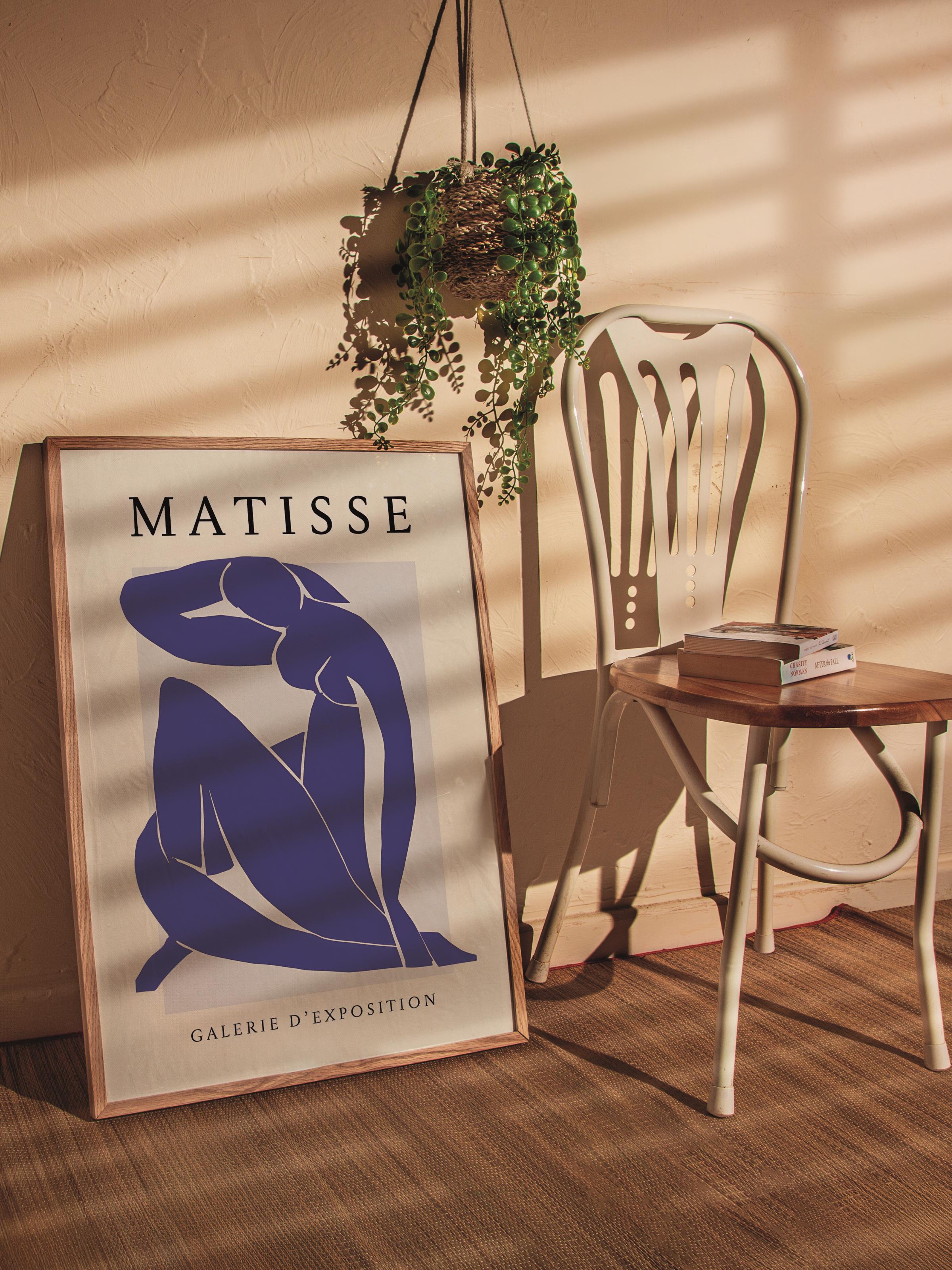 Çerçevesiz Poster, İllüstrasyon Çizim Poster - Henri Matisse Pastel, Duvar Posteri, HD Baskı, Kalın Arşivsel Sanat Kağıdı